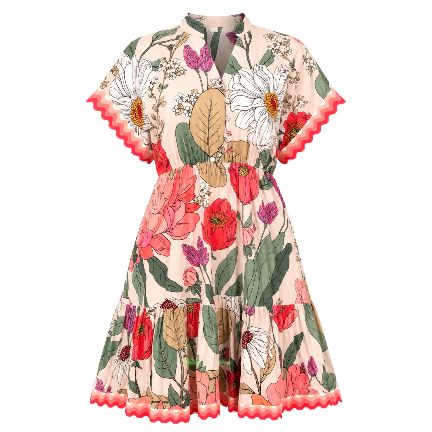 short ruffle summer dress The Ruffle Dress Roundup: 25 Ruffle Dresses for Your Summer Wardrobe