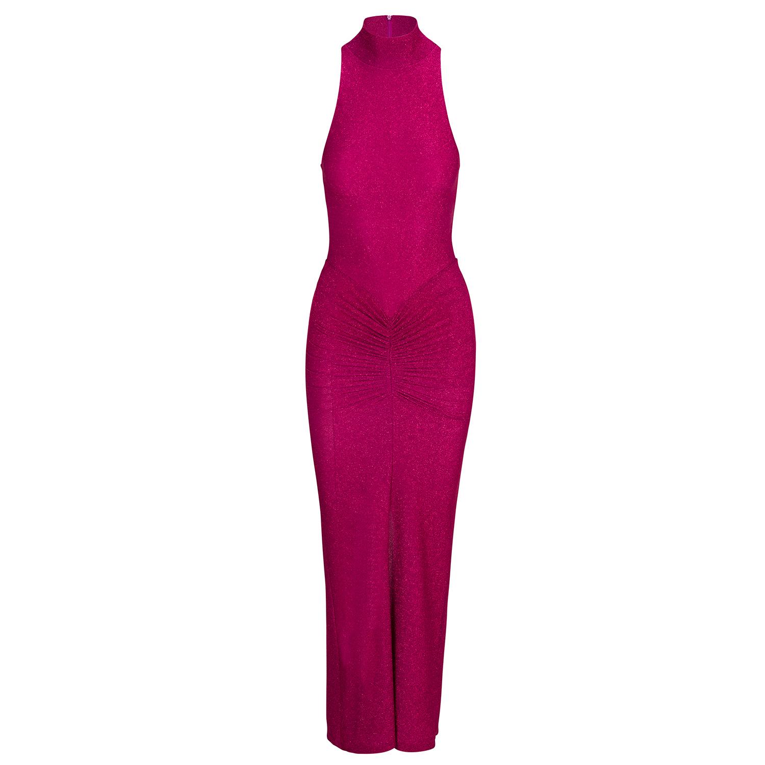 knee length dresses for ladies Cranberry Genna Long Sleeve Midi Dress main image 1