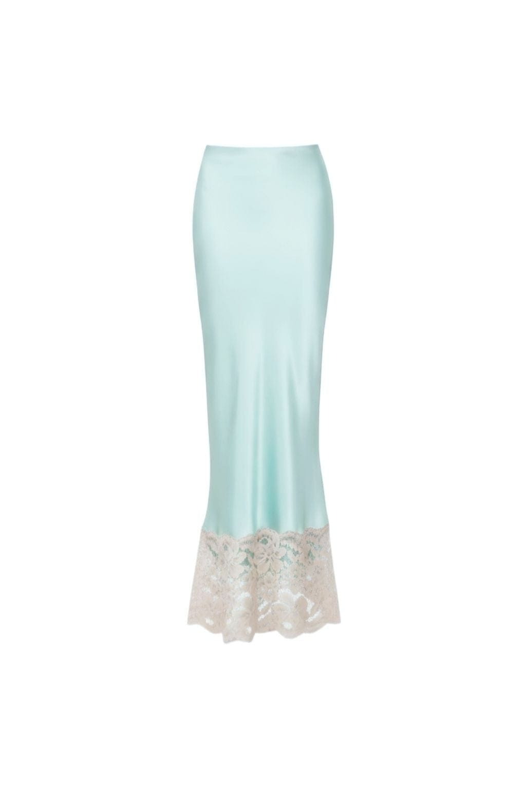Seafoam Silkie Natalia Skirt W Lace | Montce Swim | Wolf & Badger