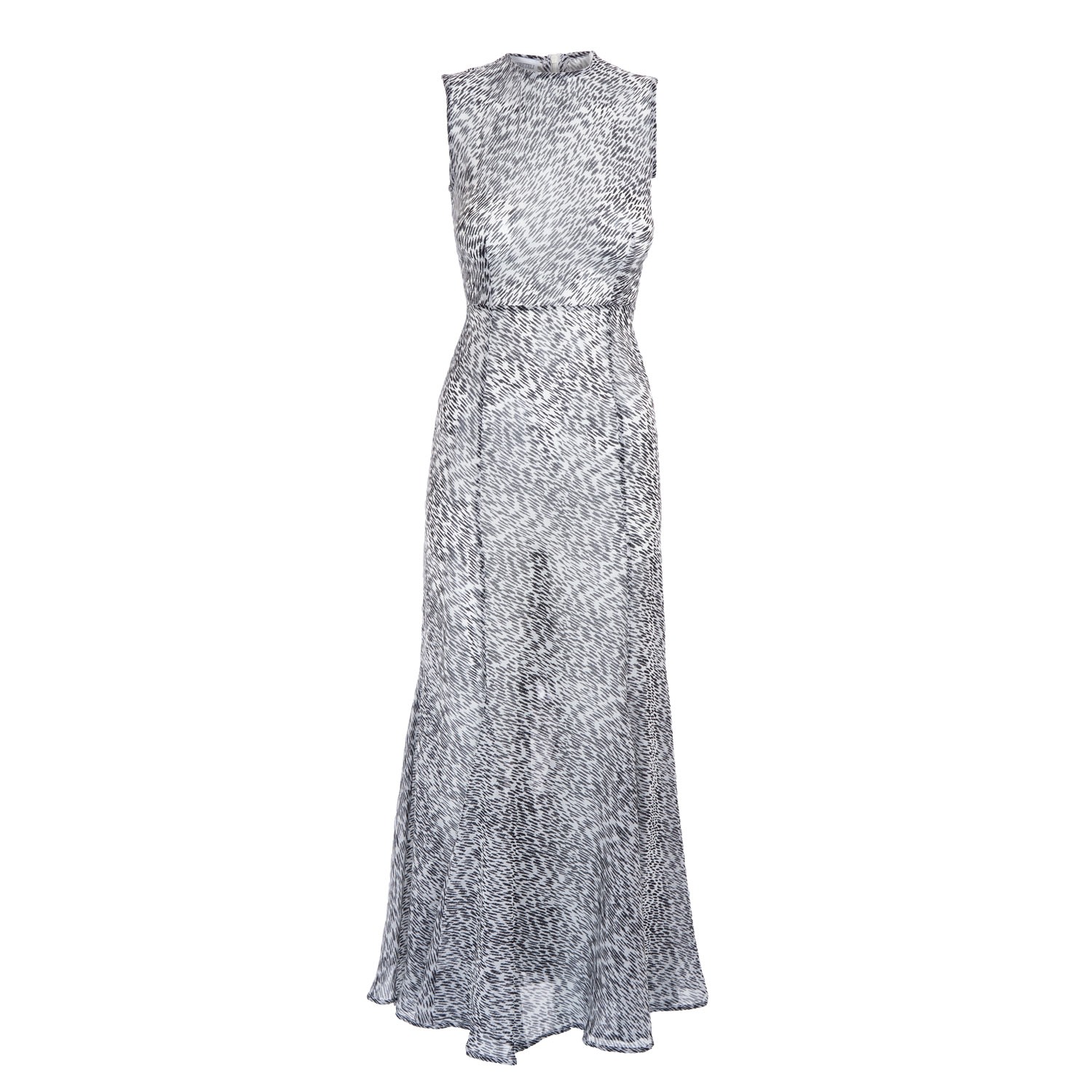sachin and babi light blue dress Heavenly 3D Florals Sequin Chiffon Maxi Dress main image 1