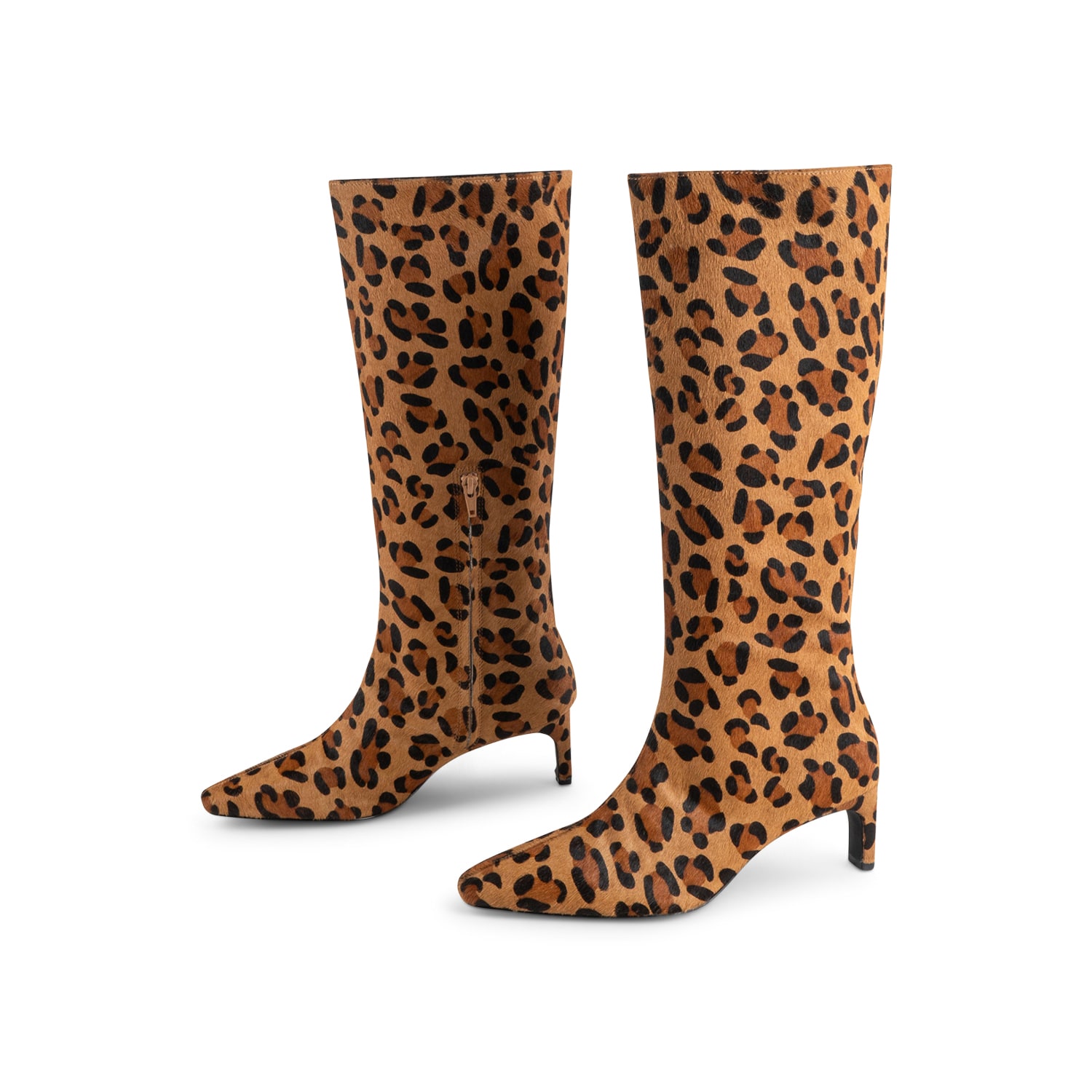 Seville Cheetah Knee High Boot Multicolor by Intentionally Blank