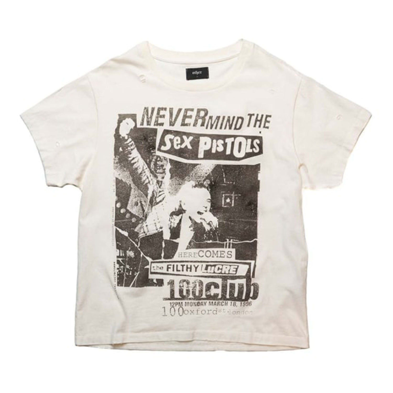 Sex Pistols Filthy Lucre Tour 96 Tシャツ Sex Pistols, 'Filthy Lucre', 1996 – Lost Blue Heaven