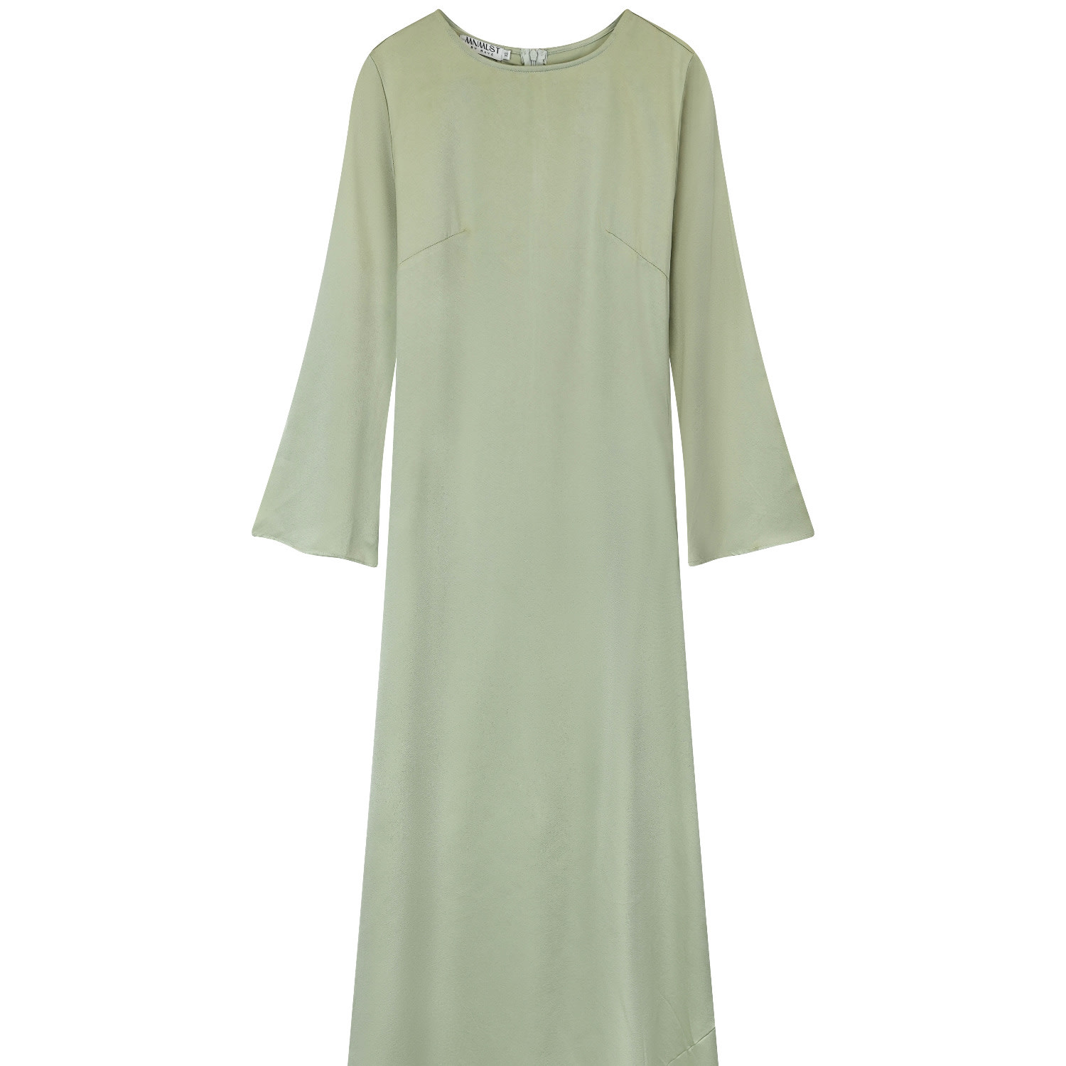 green long sleeve summer dress Melissa Hunter Green Long Sleeve Maxi Dress