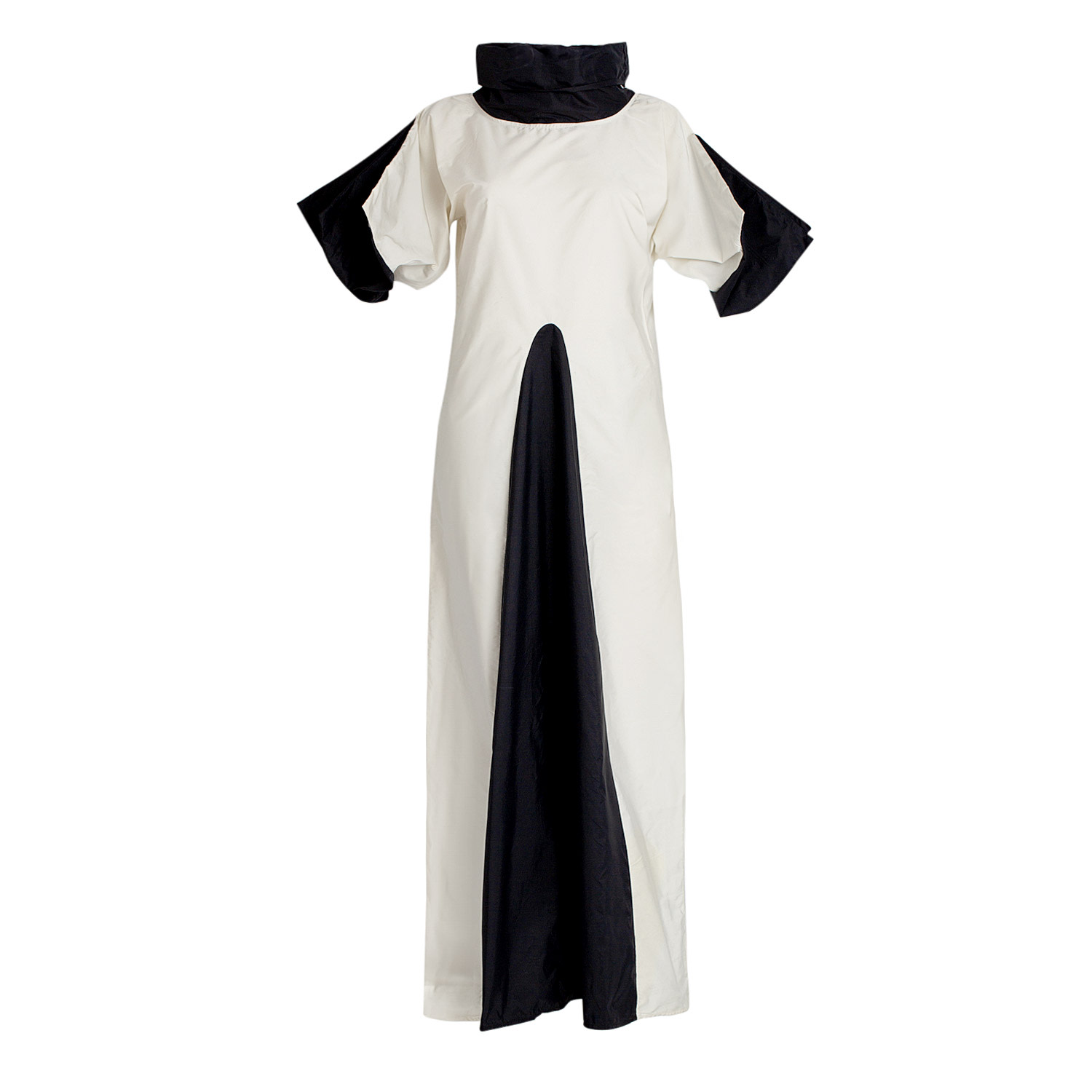 Bianca Popp Space Nun Taffeta Dress - Black/white