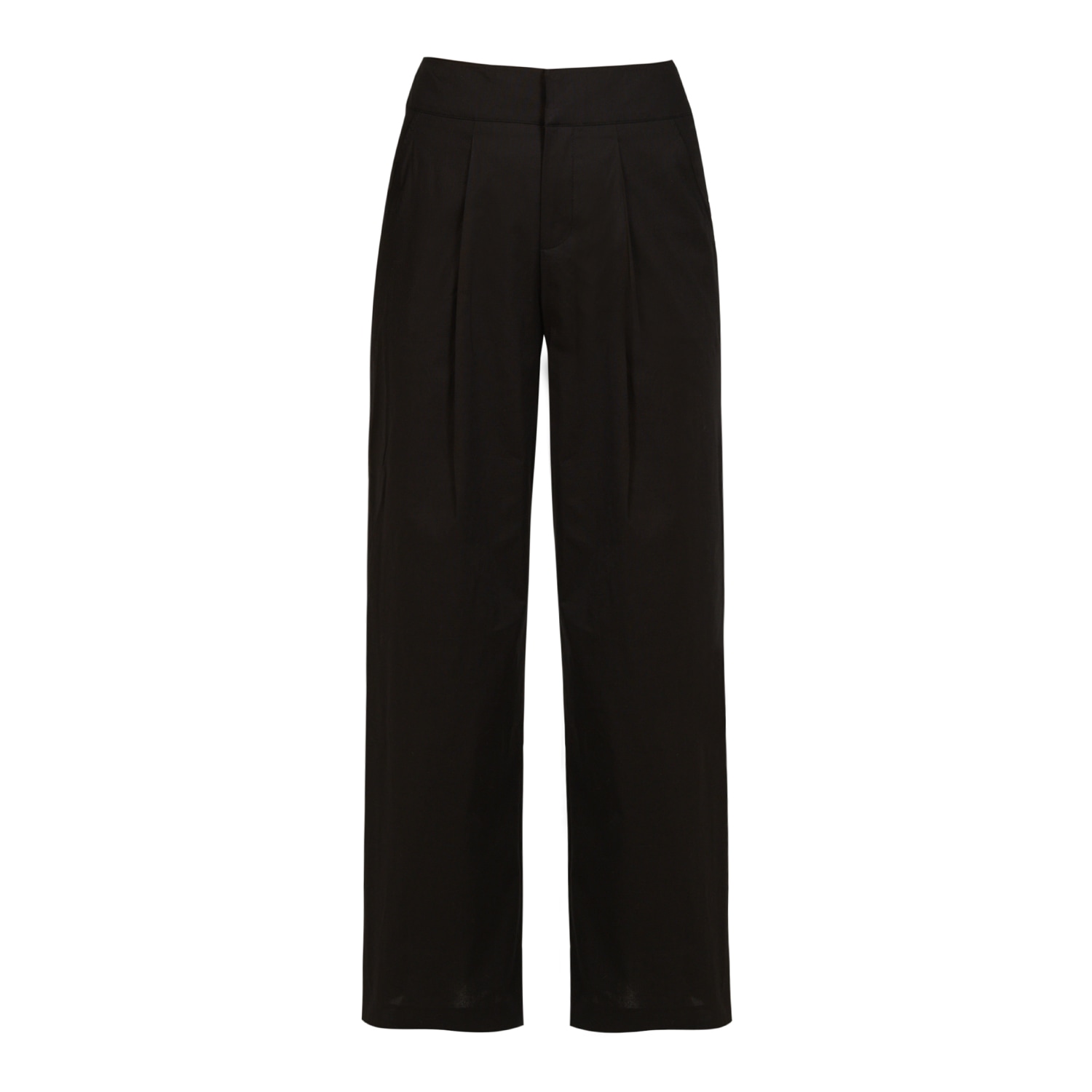 Straight Cotton Poplin Pants - Black | Avenue 8 | Wolf & Badger Straight Cotton Poplin Pants - Black | Avenue 8 | Wolf & Badger