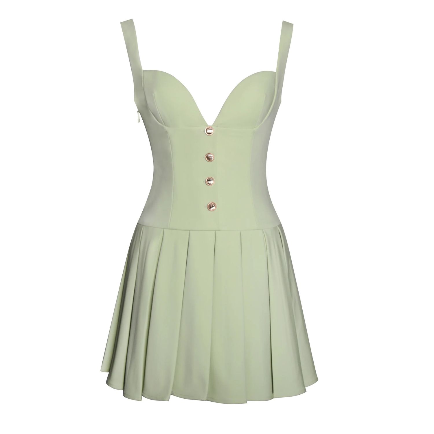 green preppy dress Just Makes Sense Midi Dress - Green
