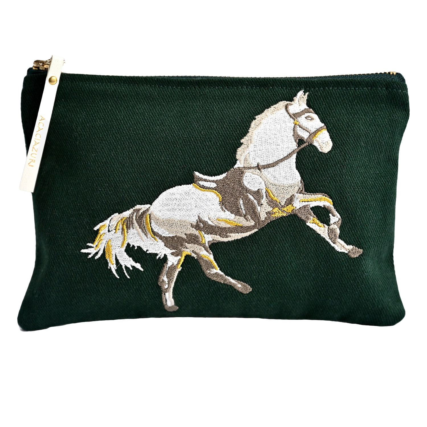 バッグ FRAMeWORK PAYDAY JACQUARD HORSE The Equestrian Embroidered Bag | AcaciaZuri | Wolf & Badger