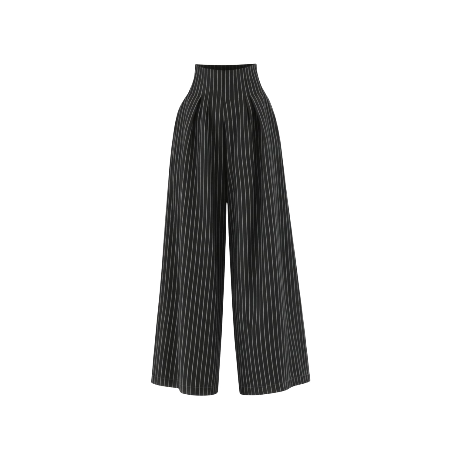The Palazzo Pants - Black & White Stripes | LUMINA ELIGMA | Wolf