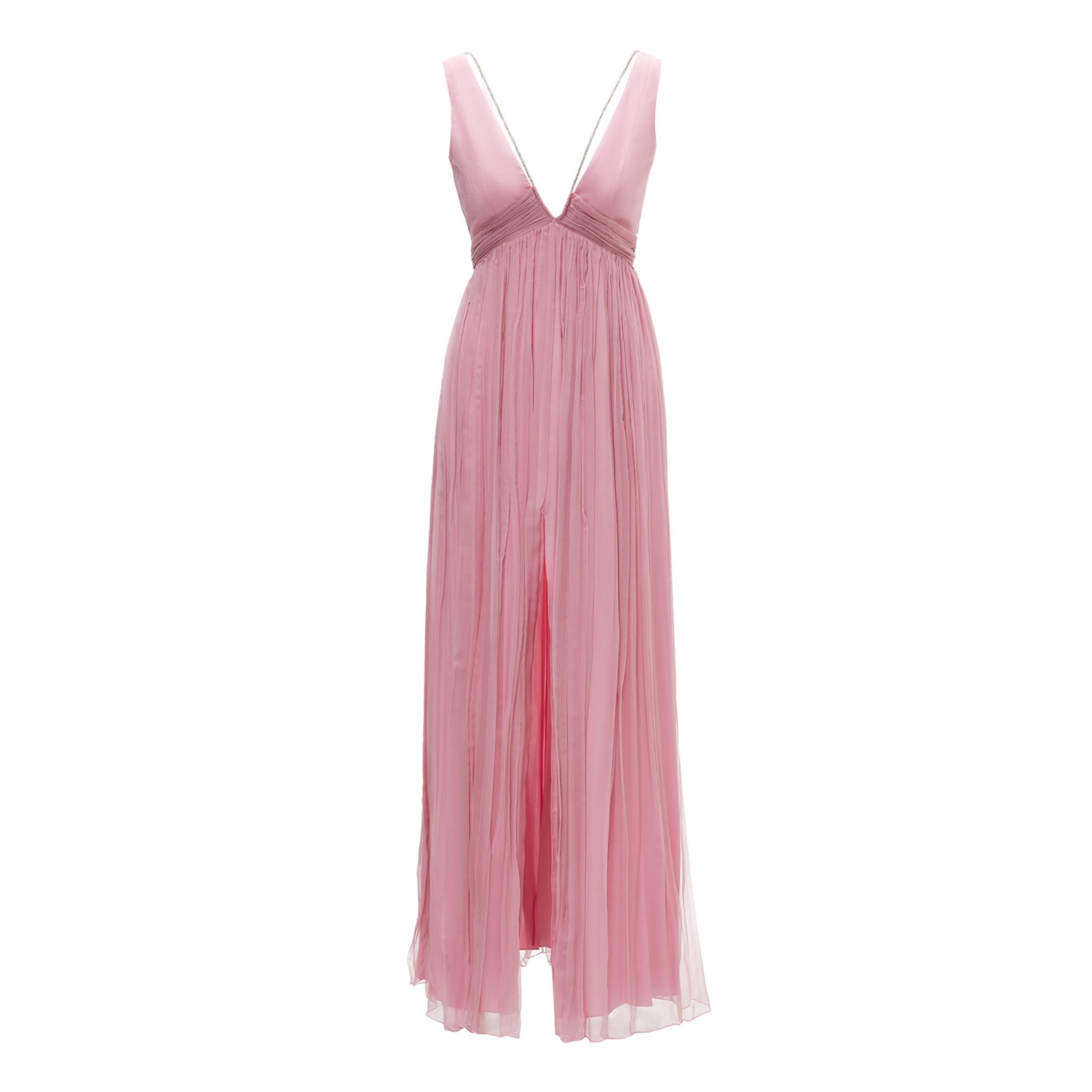 Nissa V-neck Sleeveless Maxi Dress - Pink