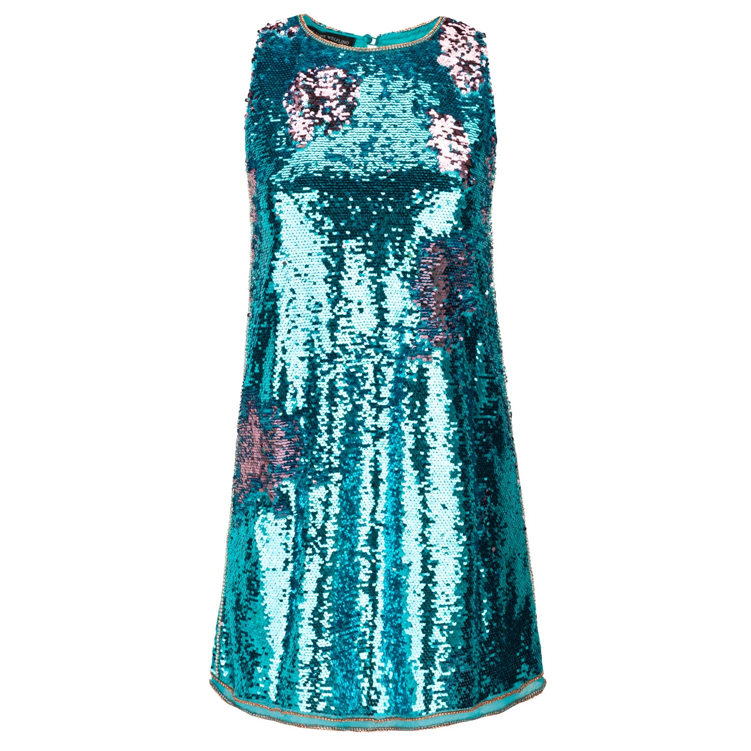 Blue Sequin Dress | Boutique Kaotique | Wolf & Badger