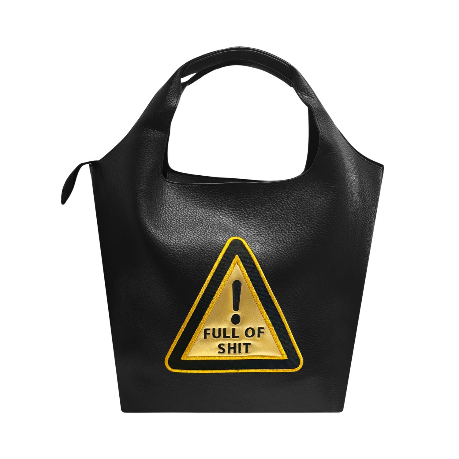 Warning Full Of Shit Handbag | Lilly Loves | Wolf & Badger