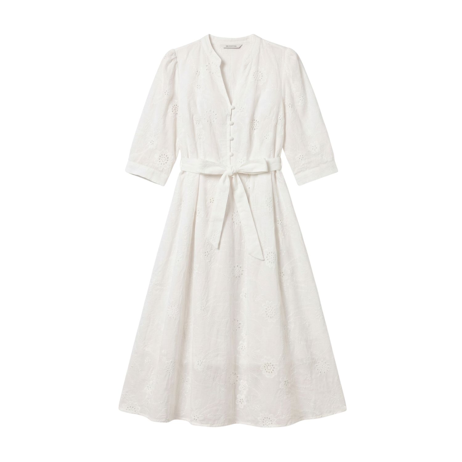 broderie anglaise midi dress Yumi Women's Broderie Anglaise Midi Dress