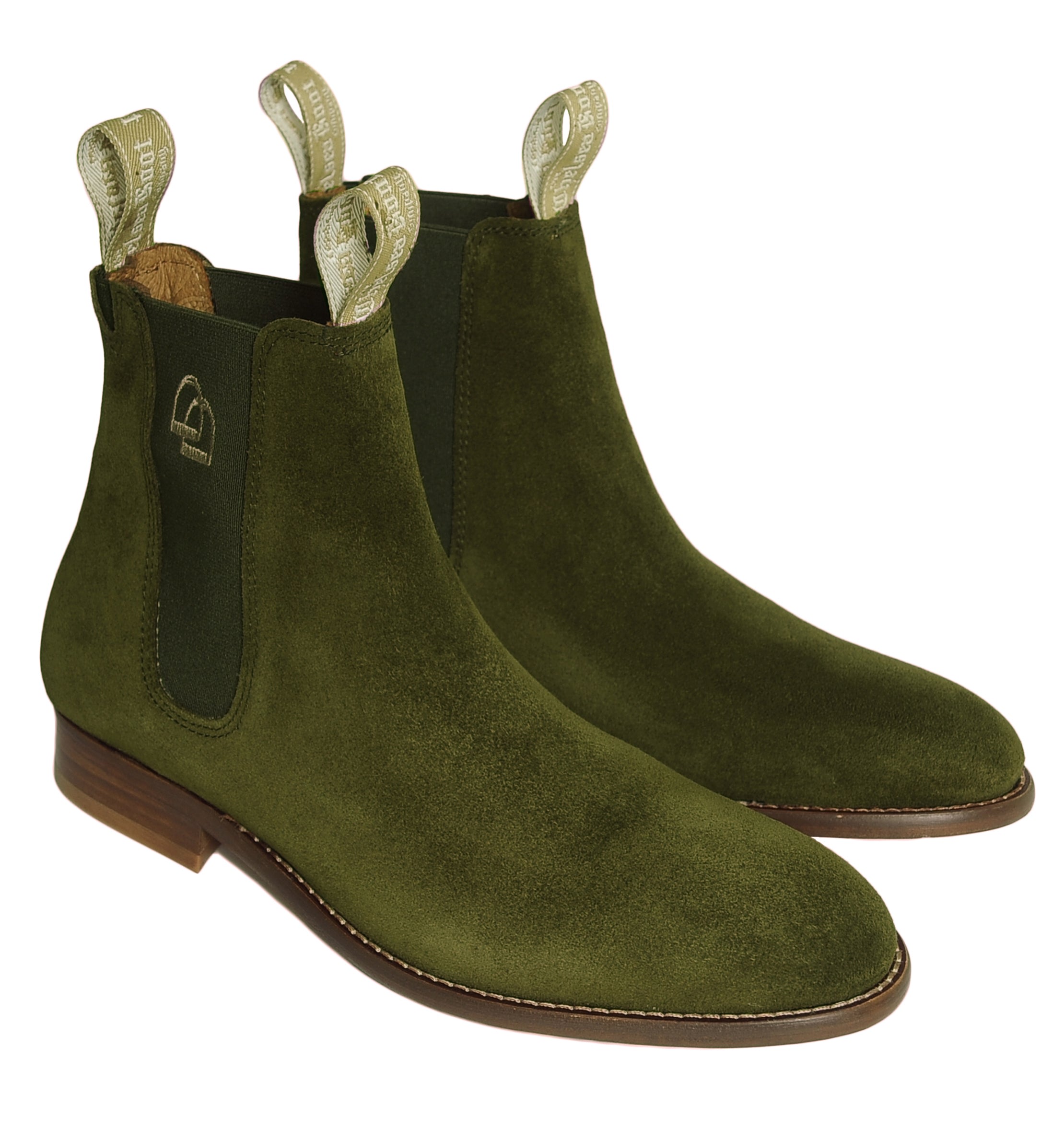 Women S Original Chelsea Boot In Olive Suede The Chelsea Boot Co Est. 1851 Wolf Badger