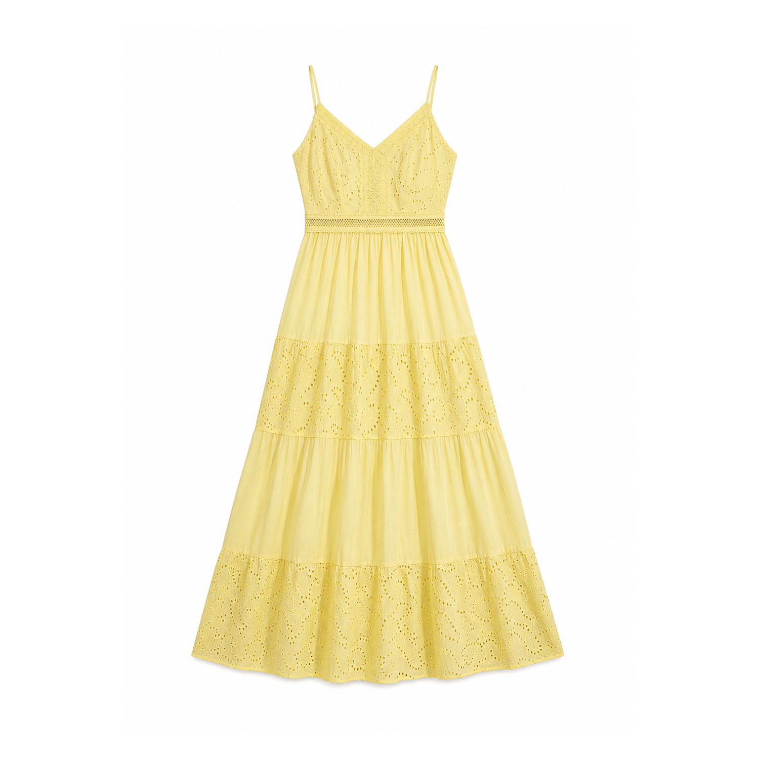 fortune lace trim mesh midi dress yellow Lace Trim Light Yellow Bodycon Dress Shop The Fortune Lace Trim Mesh Midi  Dress Yellow