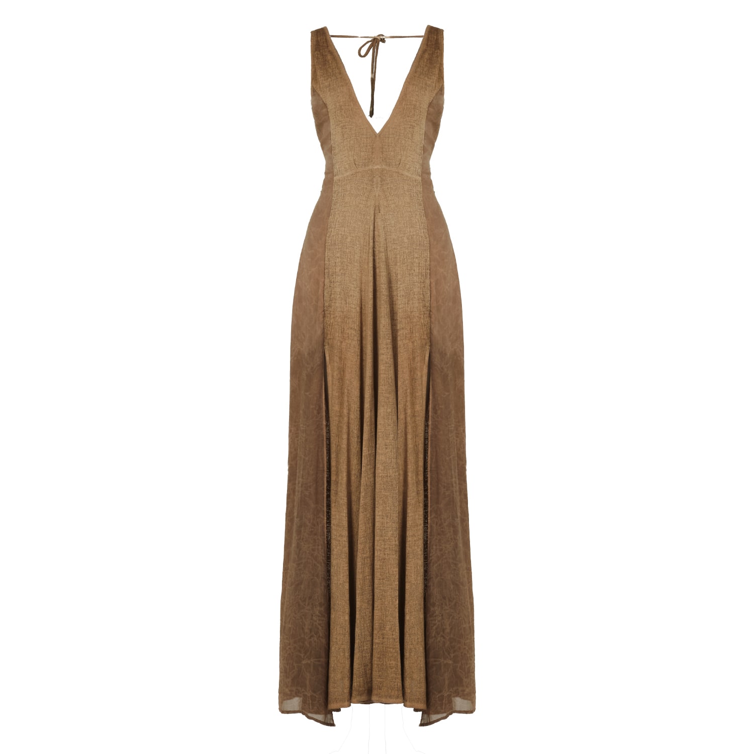 sand classic nature maxi dress Farm Rio Sand Nature Land Maxi Dress - Nature Land Sand