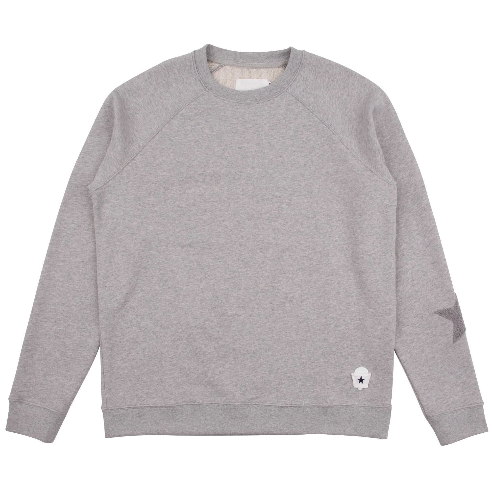 Raglan Star Sweat - Grey Extra Large Sounder