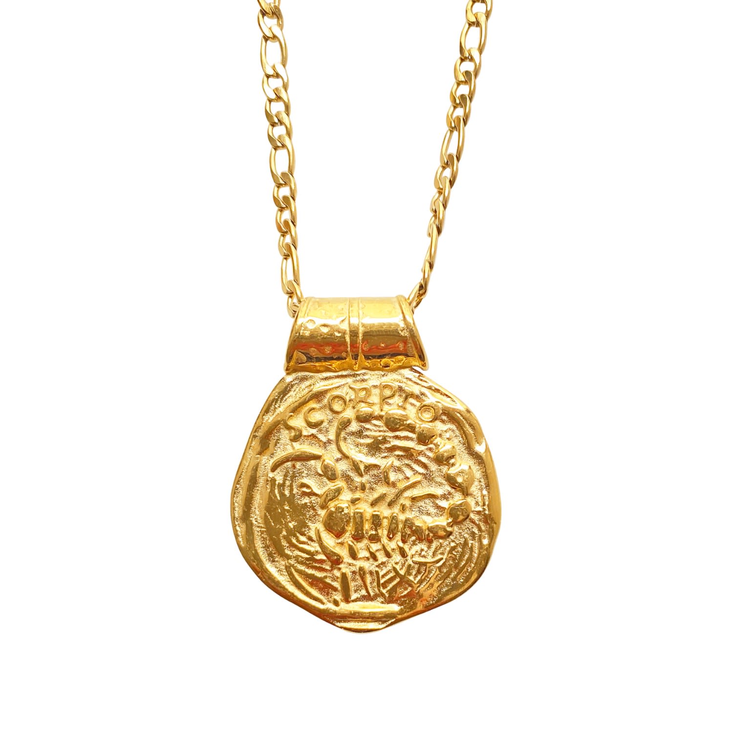 Smilla Brav Women's Gold Zodiac Necklace Scorpio
