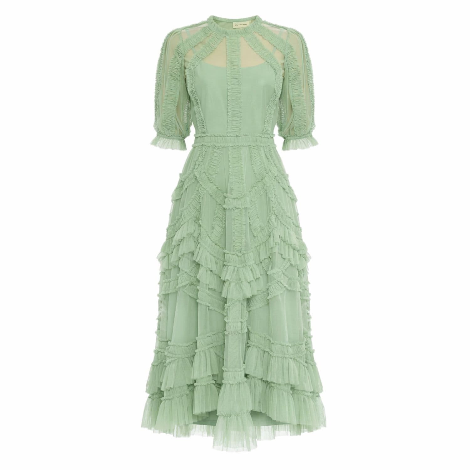 green emerald velvet dress Simple Puff Sleeves Satin Mermaid White Long Prom Dress, White Long Evening Dress US 4 / White
