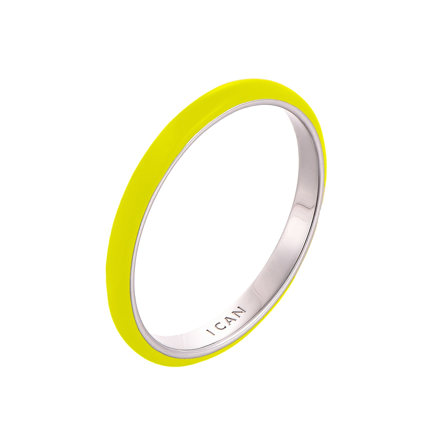 Pinnole Women's Yellow / Orange Yellow Thin Ring