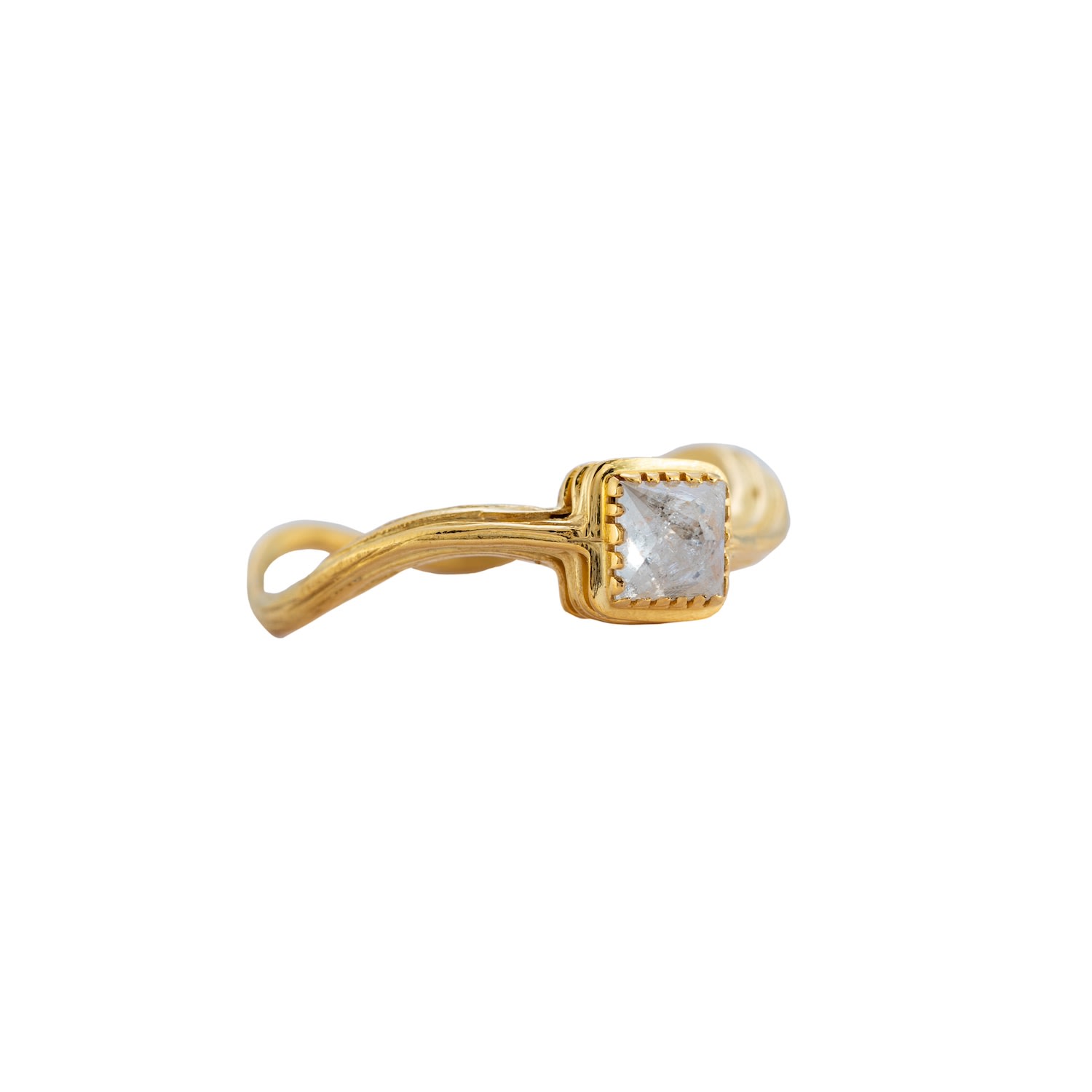 Women’s Gold / White Brooke Diamond Gold Ring Emma Chapman Jewels