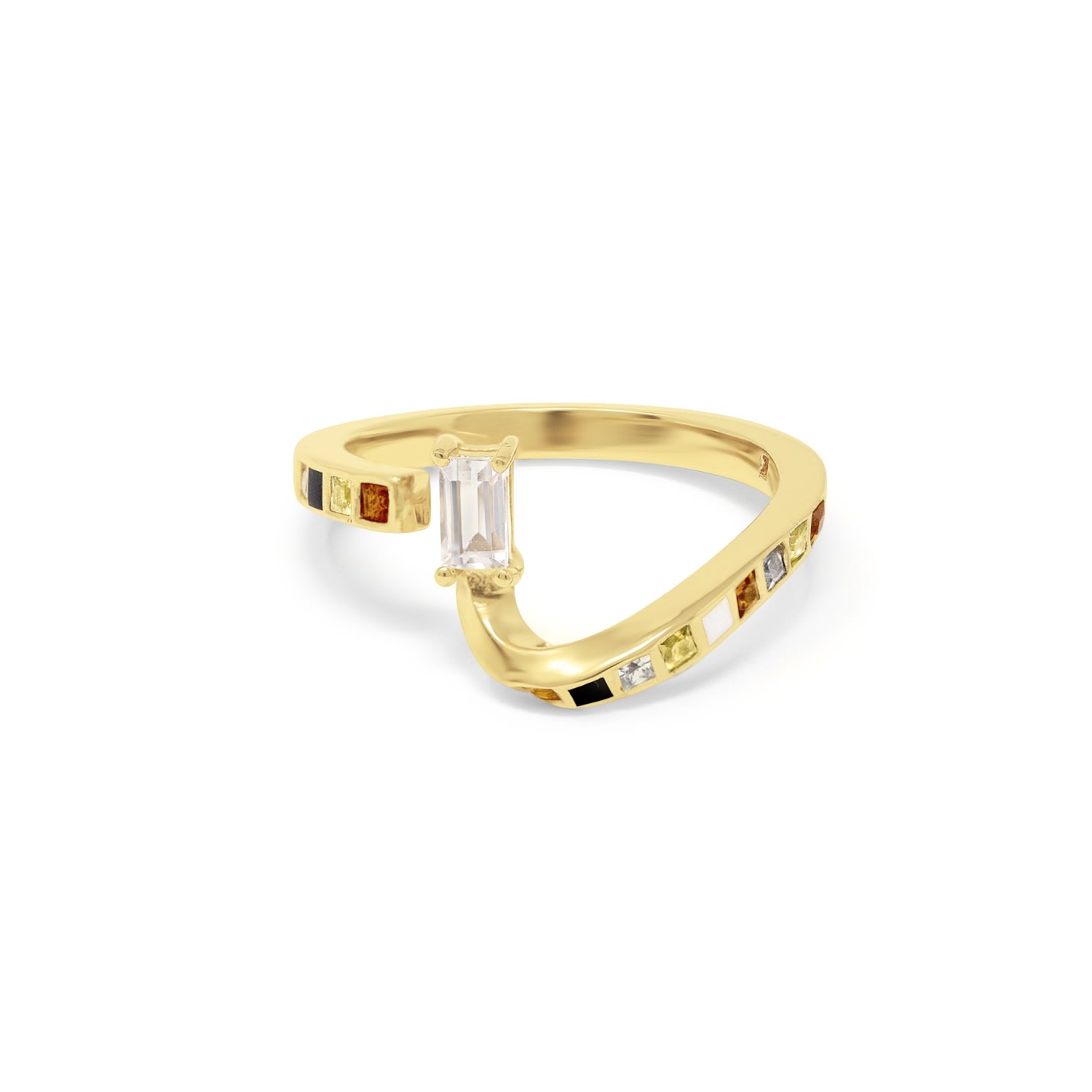 Women’s Alexi Ring - 18K Yellow Gold Vermeil Edxú