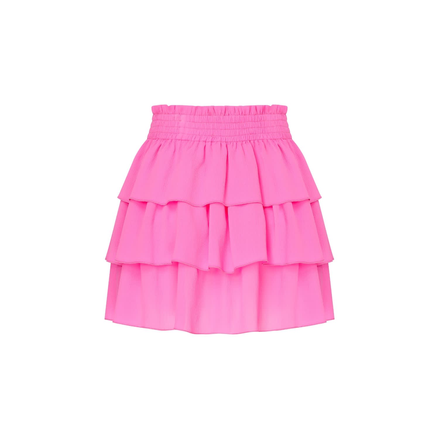 【うる】muguet spangle mini skirt pink Mini Skirt Alizee - Pink | Spring Collection | Poupette St Barth