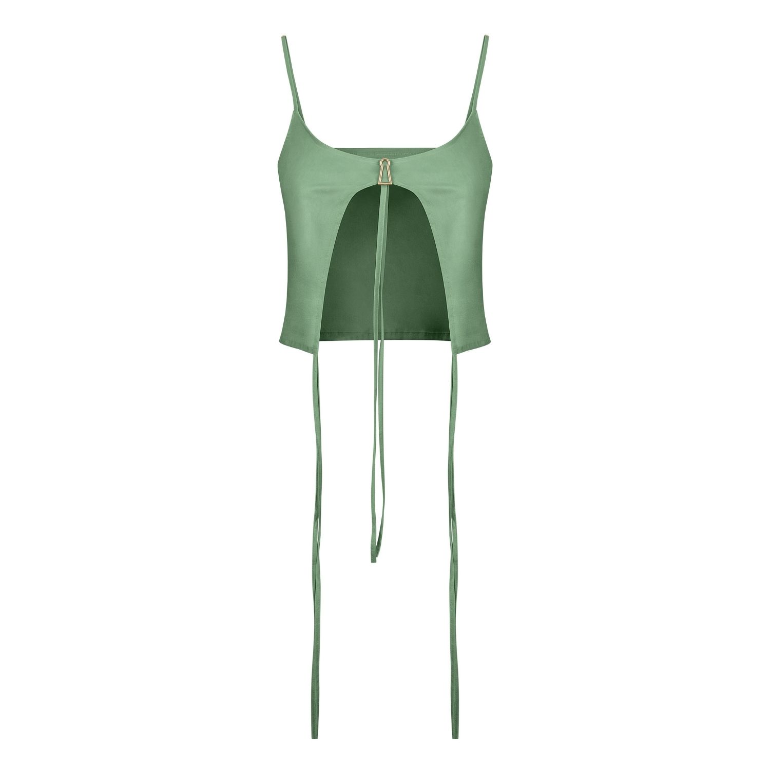 Bianca Resortwear Women's Green Nicole Top In Sage In Green