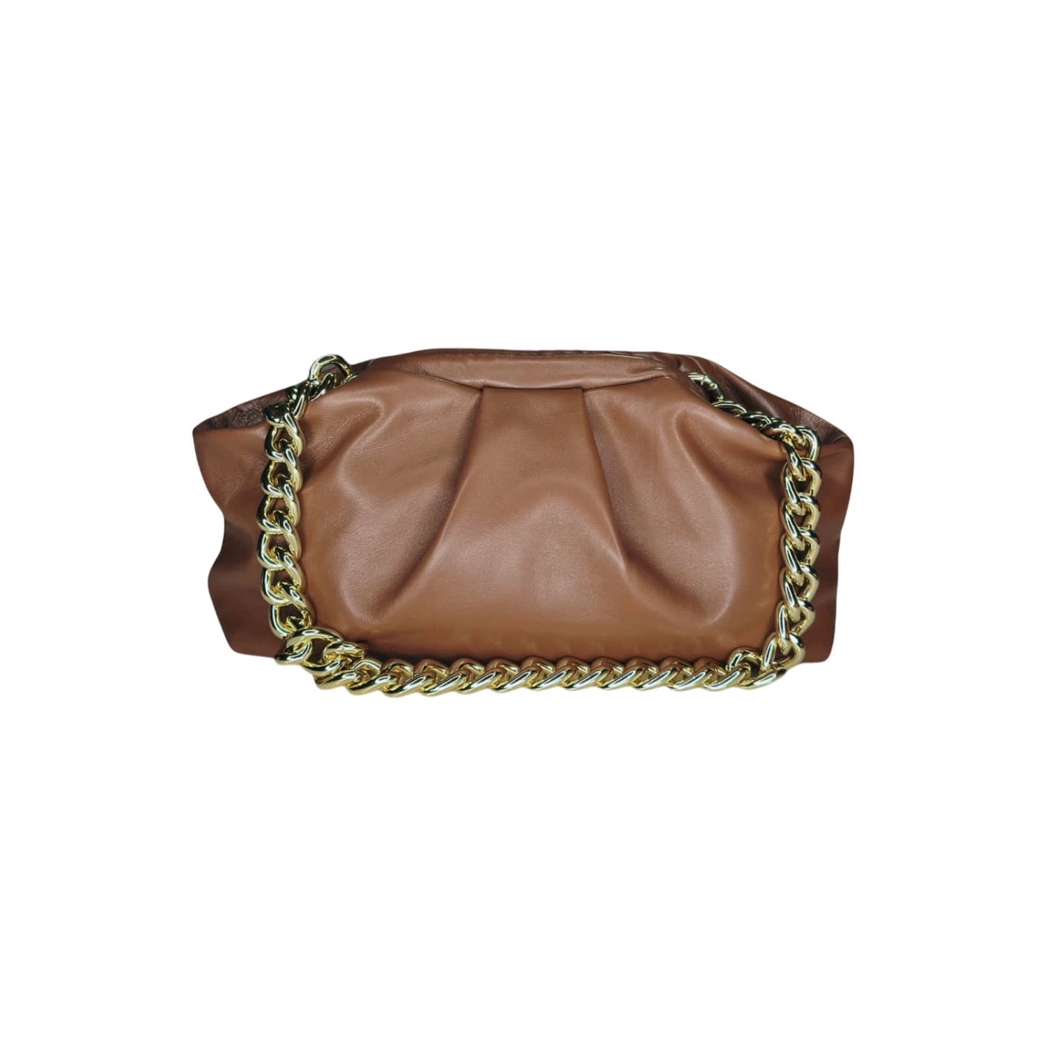 Ruj Heritage Women's Brown Mini Puffy Bag Choccolate In Brown