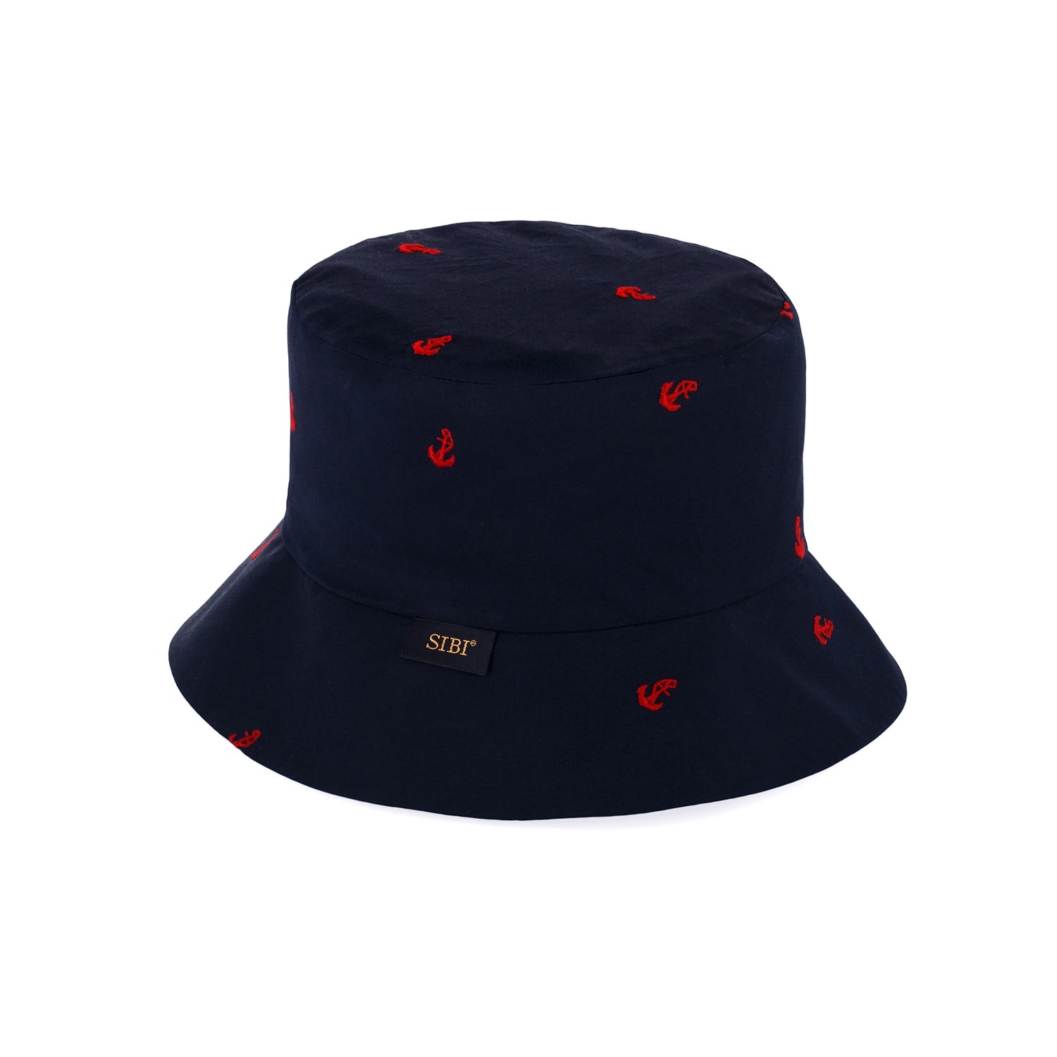 Sibi Hats Women's Blue Marine - Embroidered Bucket Hat In Blue