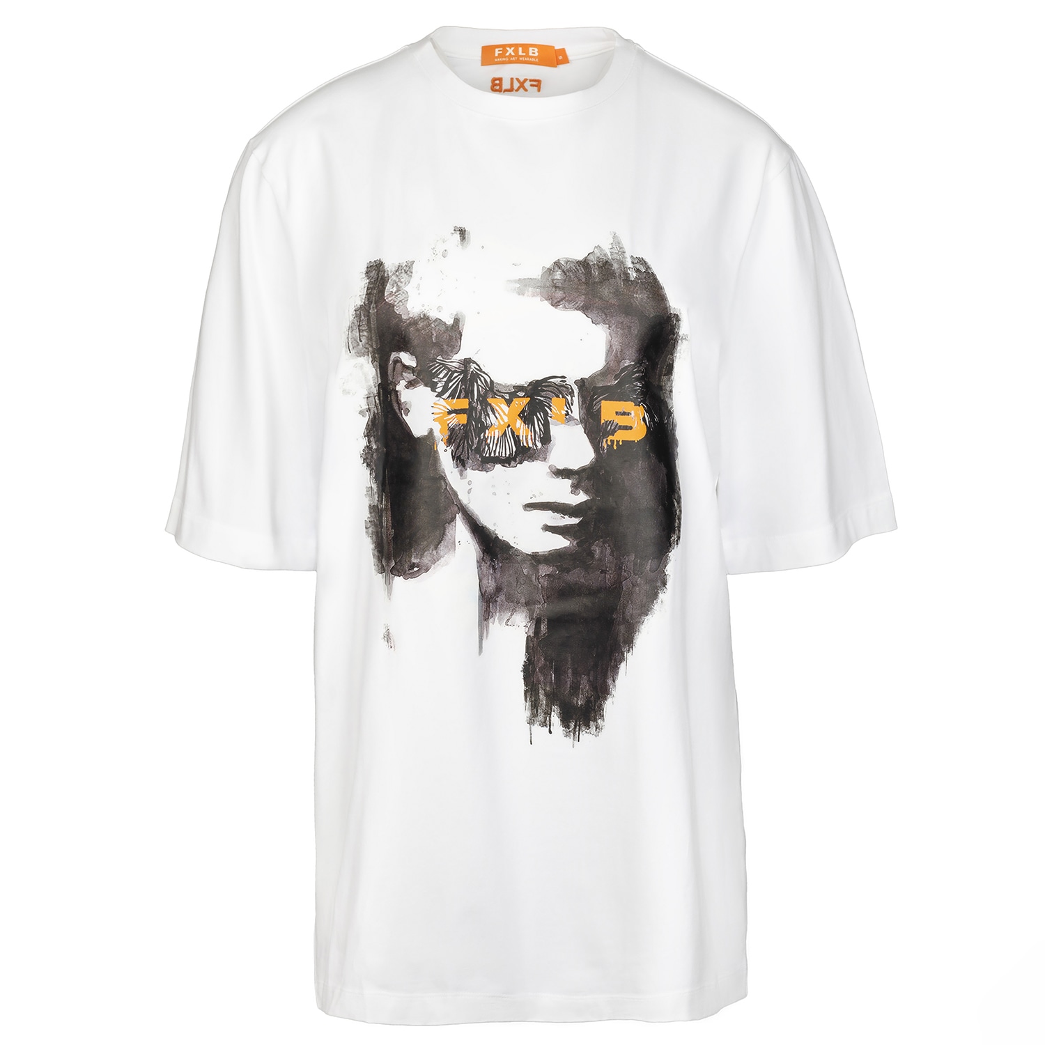 Foxylab New York Women's Unisex Romantisizm White Tee In White
