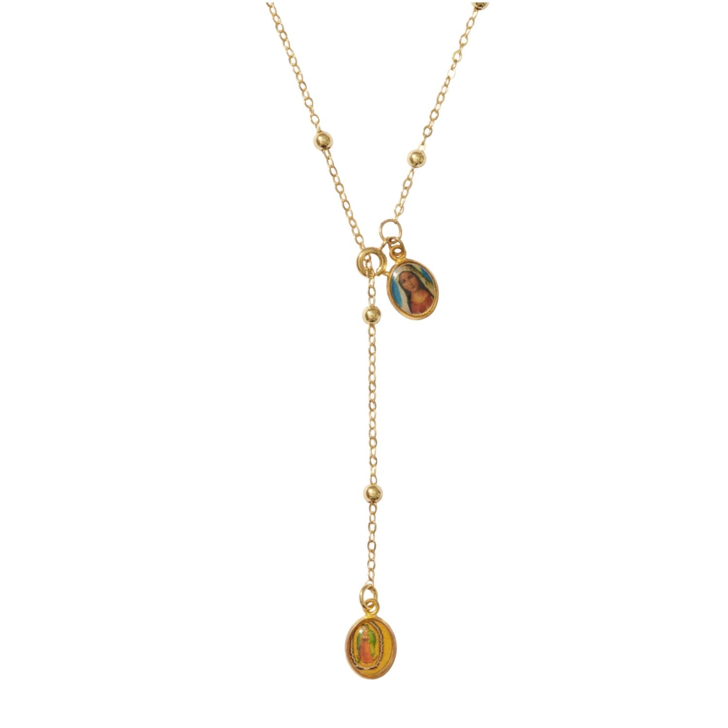 Alexie Of Athens Women's Madonna Gold Bead Prayer Strand In Gold
