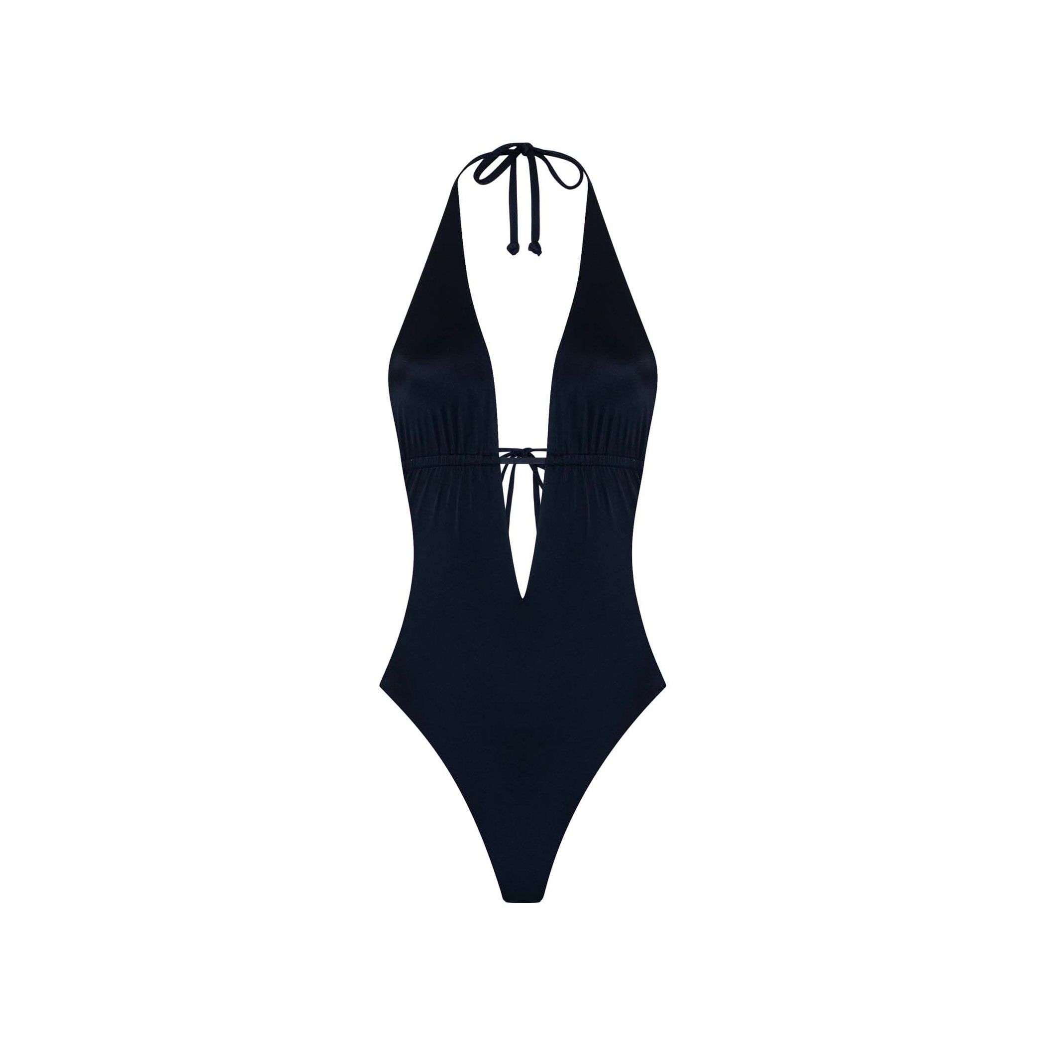 Chaude Swimwear Women's Black The Siren One Piece - Onyx In Black