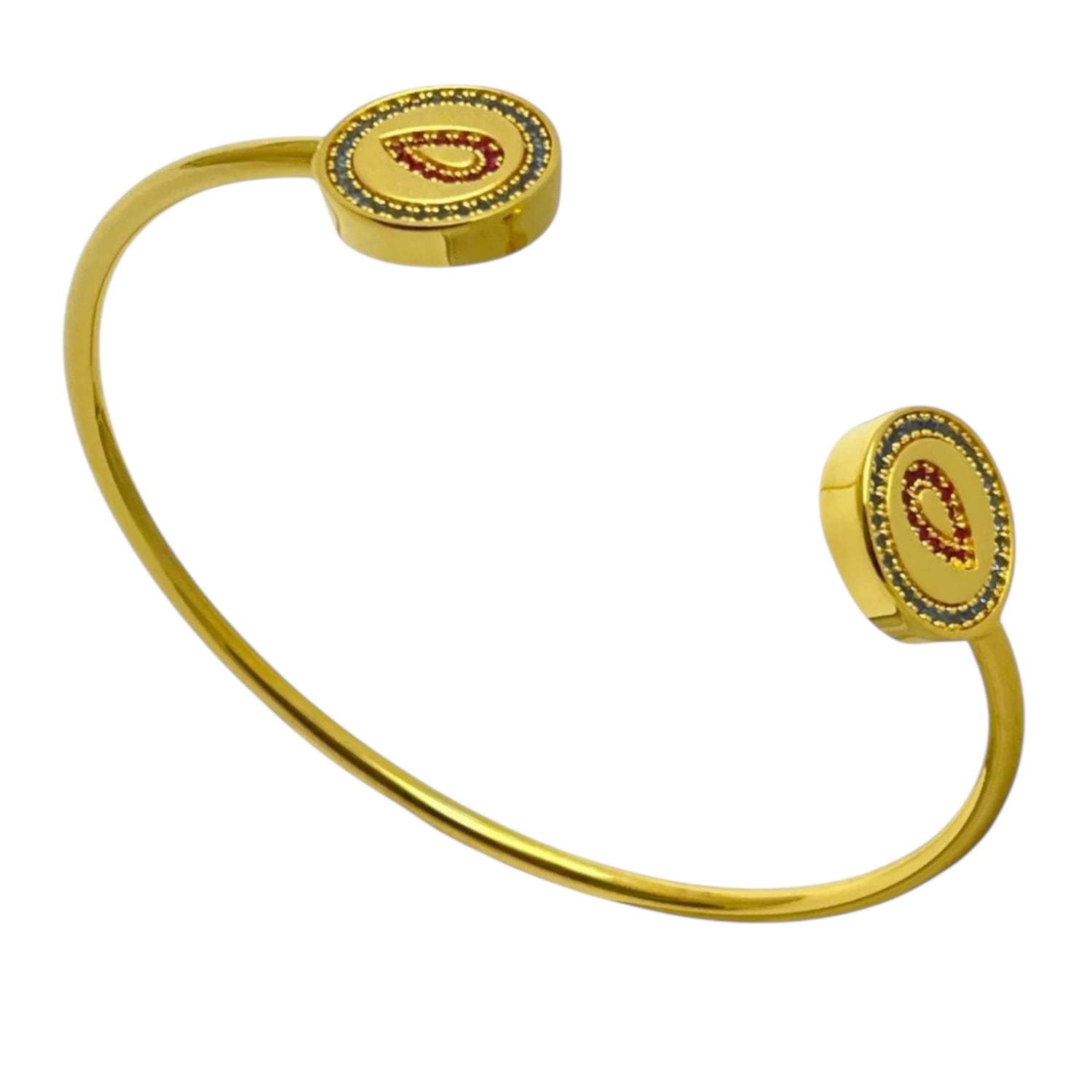 Dorota Lasak Women's Blue / Gold / Pink Sweet Blood Gold Vermeil Bracelet In Multi