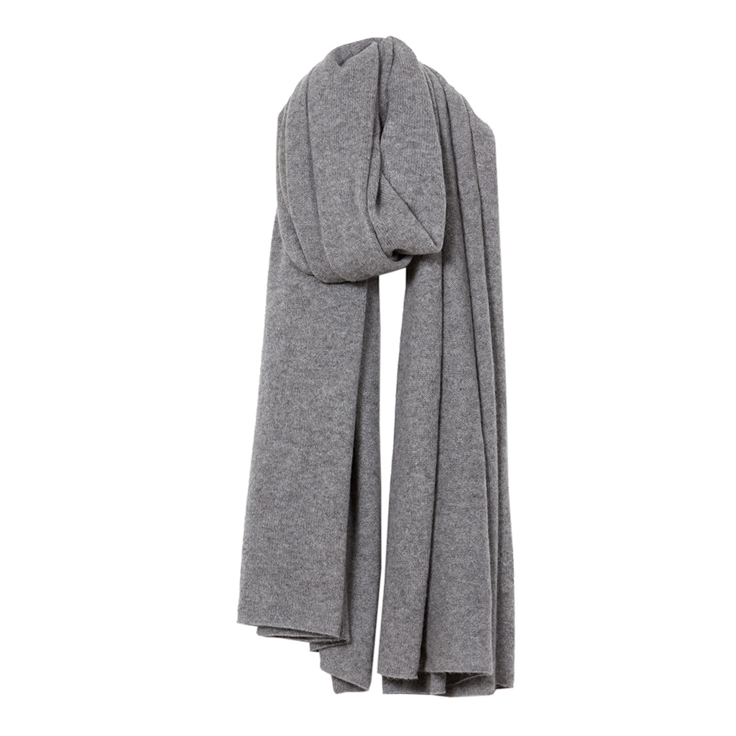 Cove Women's Lola Dark Grey Cashmere Travel Wrap In Grey