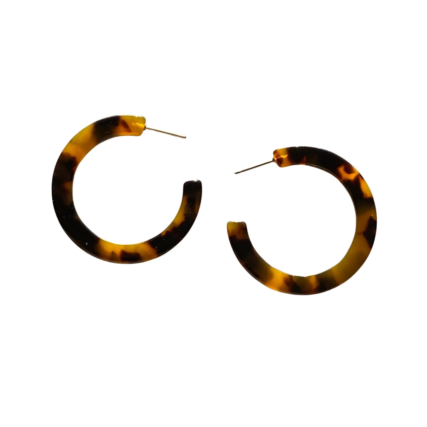 Women’s Classic Hoop Earrings In Tortoise Closet Rehab