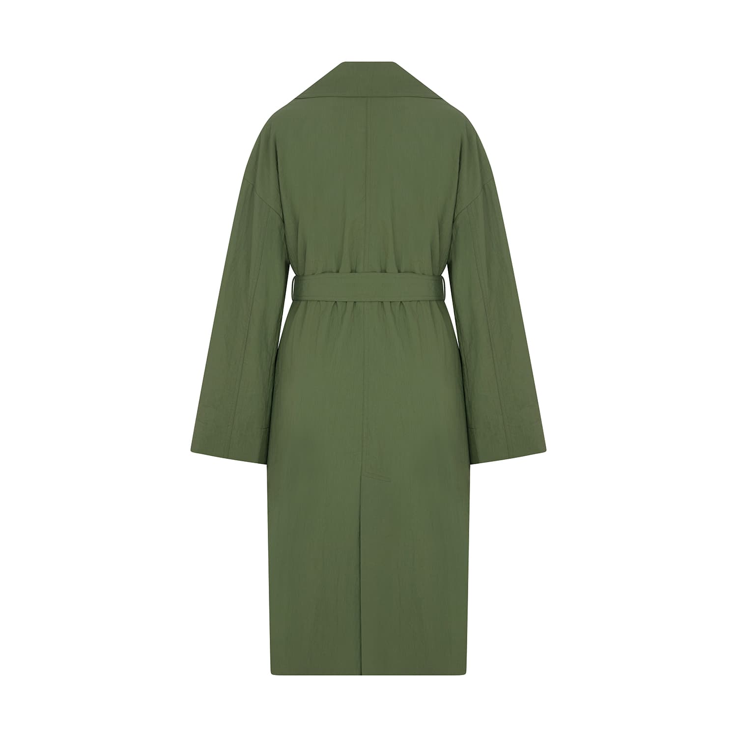 Maple Trench Coat Green Men | GUAJ LONDON | Wolf & Badger
