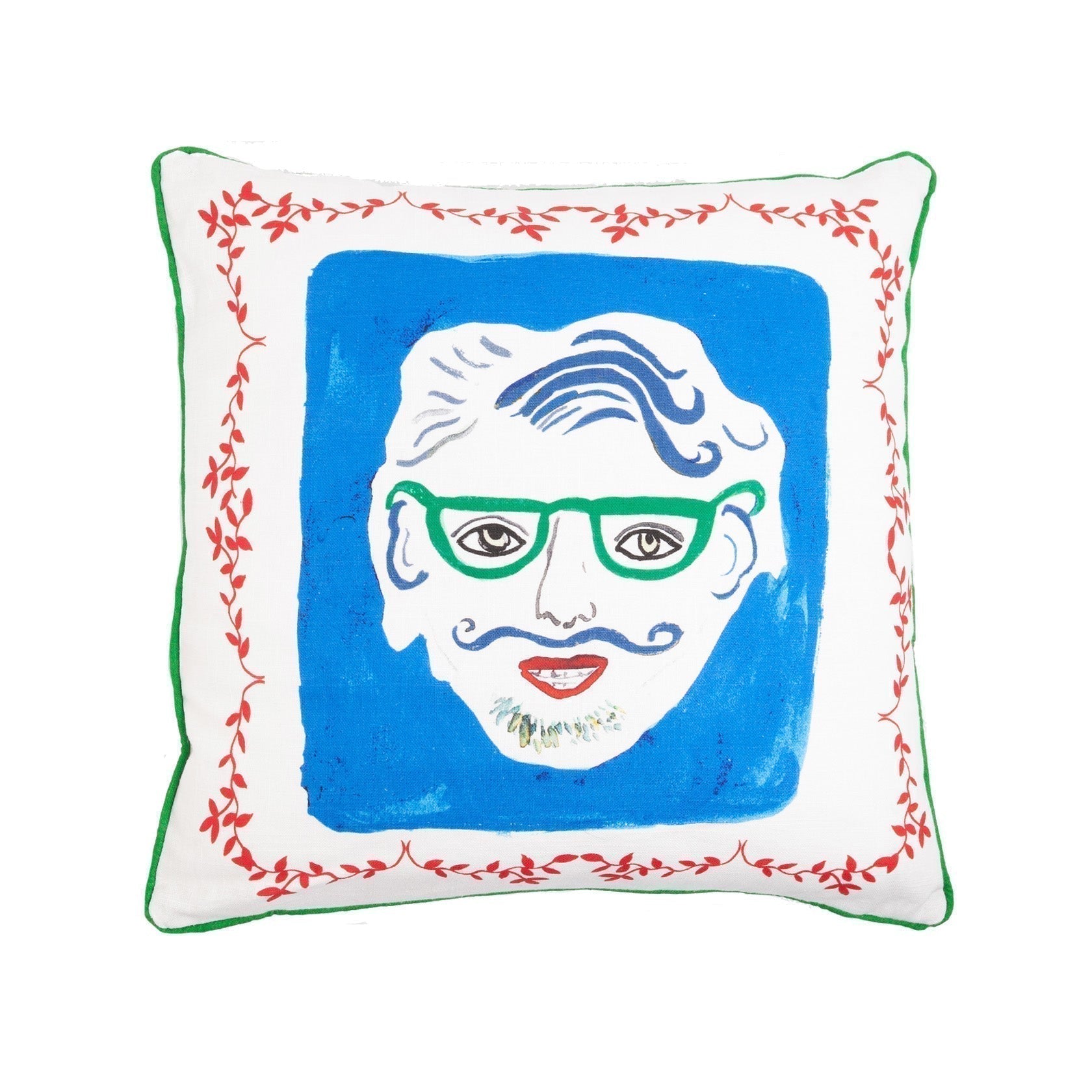 Cushion Cover / "The Man’s Head" One Size Jessica Russell Flint