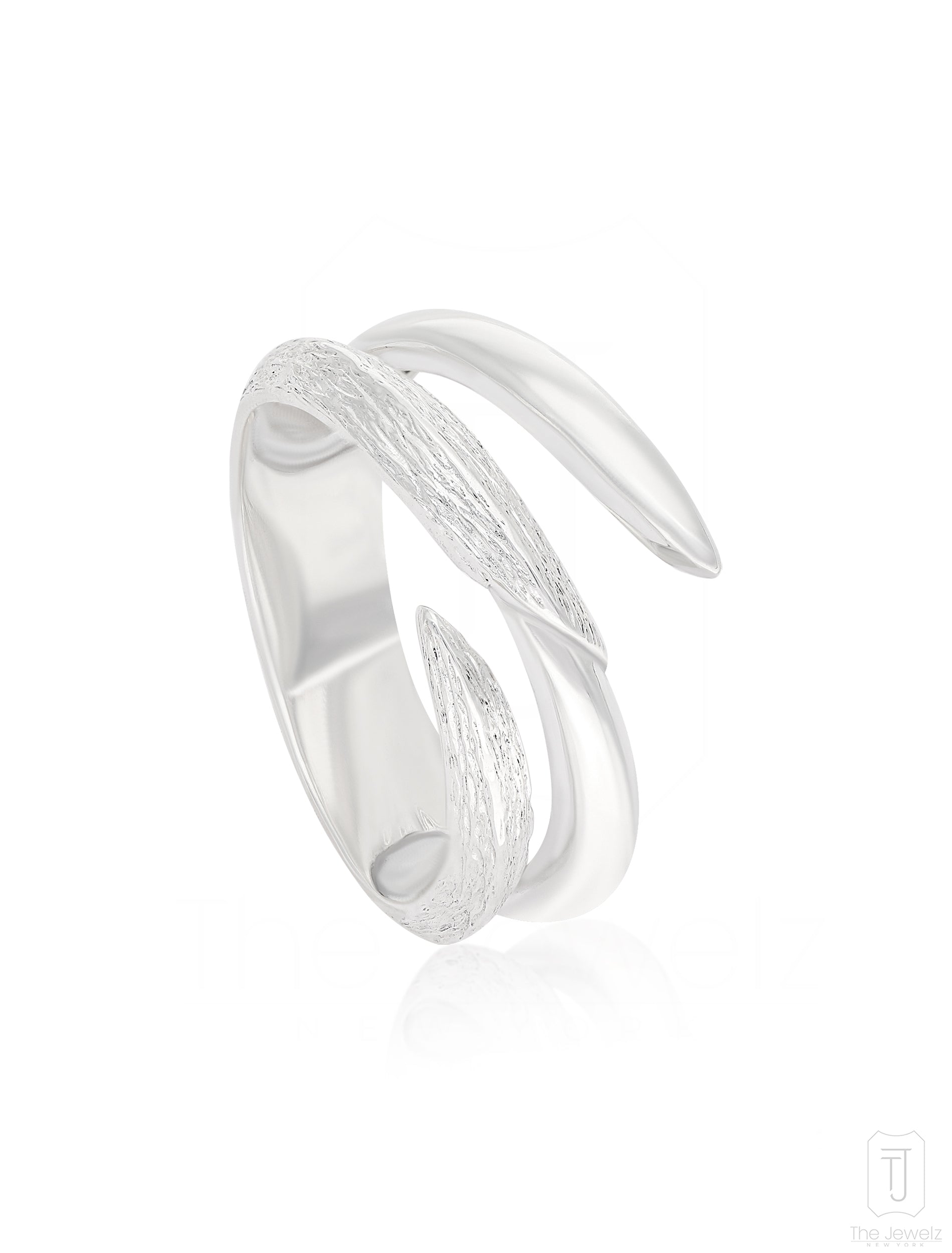 Women’s White Chroma Bone Ring The Jewelz