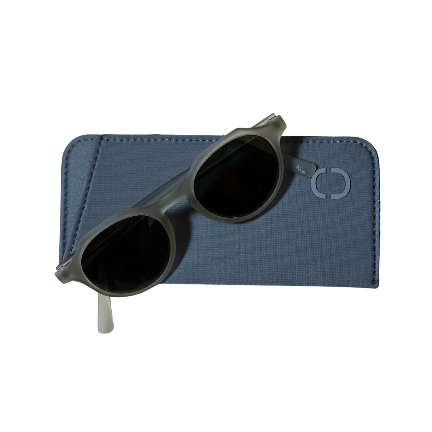 One Of Us Women's Grey Björn And Pia Met On A Sunny Day Polarized Sunglasses - Clear In Grey