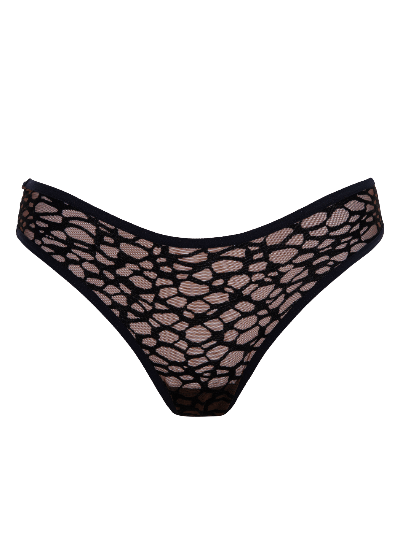 Women’s Black Chaos Full Brief Medium Bonbon Lingerie