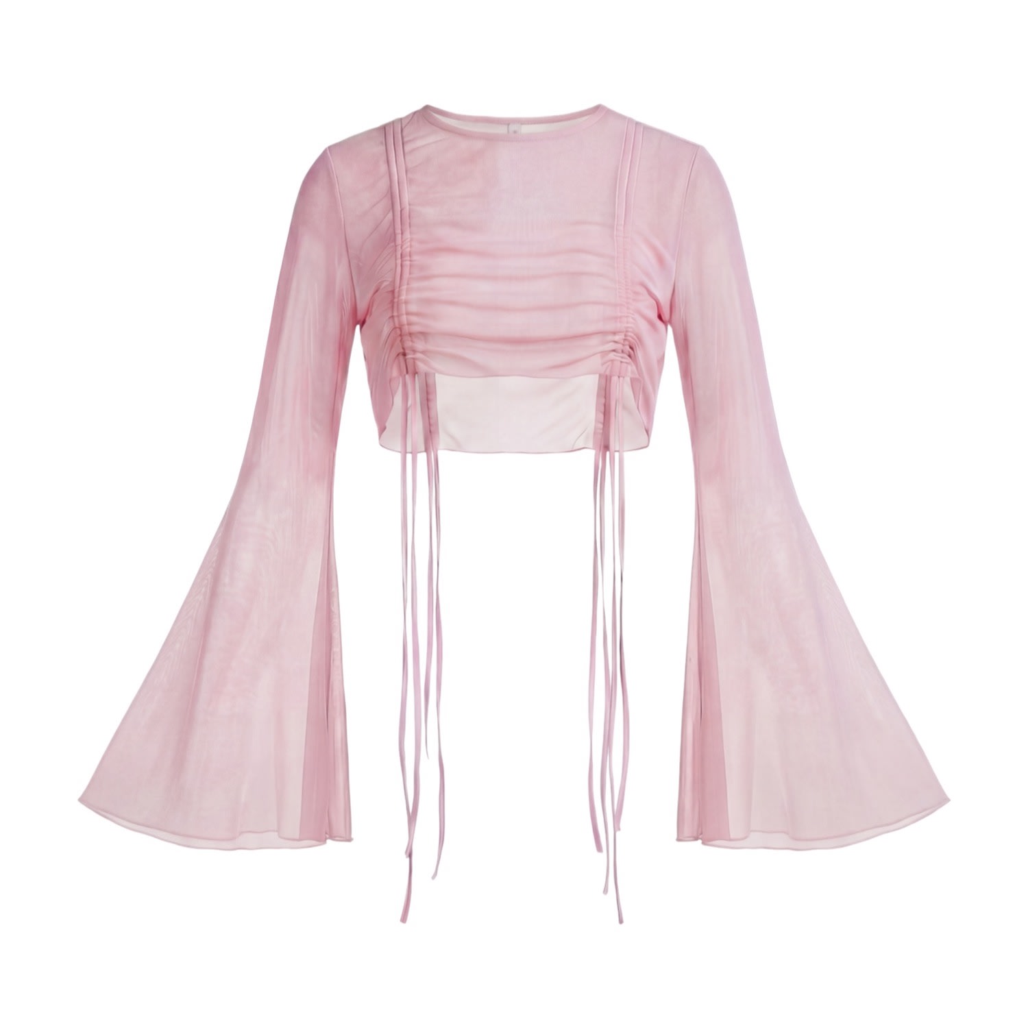 Women&rsquo;s The Drawstring Top -- Pink | Small | Alevy Studios