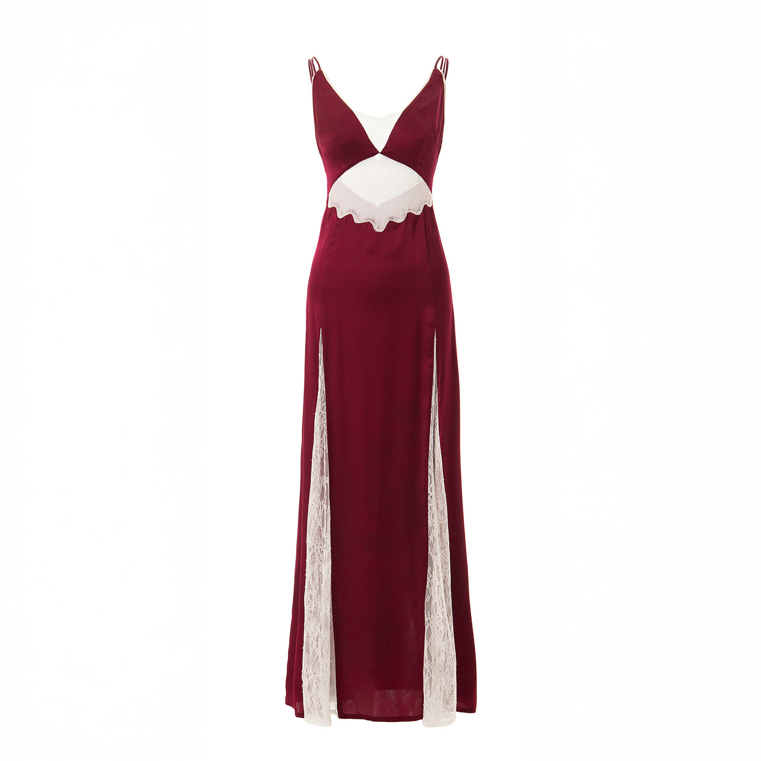 Zhadère Women's Red Alcazar In Madder Midaxi Dress