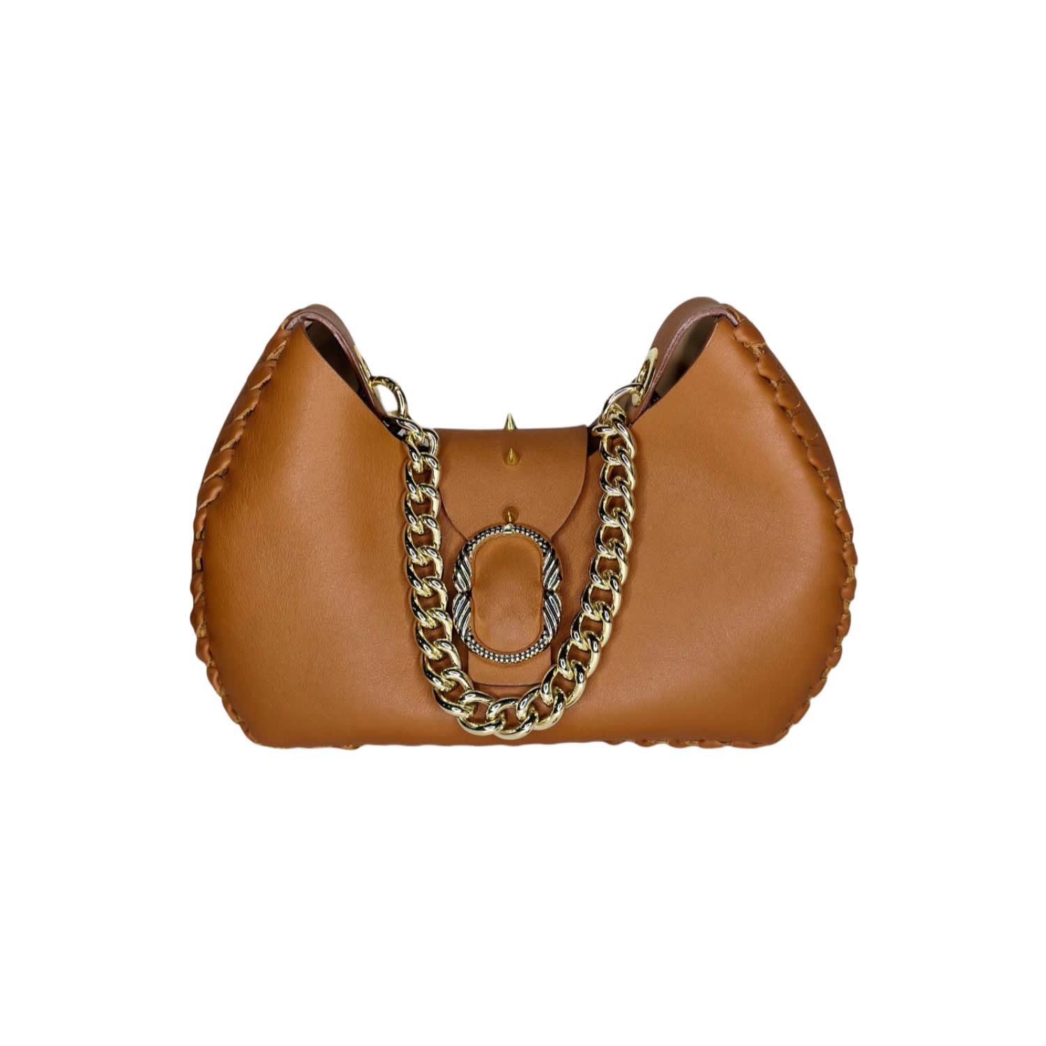 Ruj Heritage Women's Brown / Gold / Neutrals Hobo Bag Honey In Multi