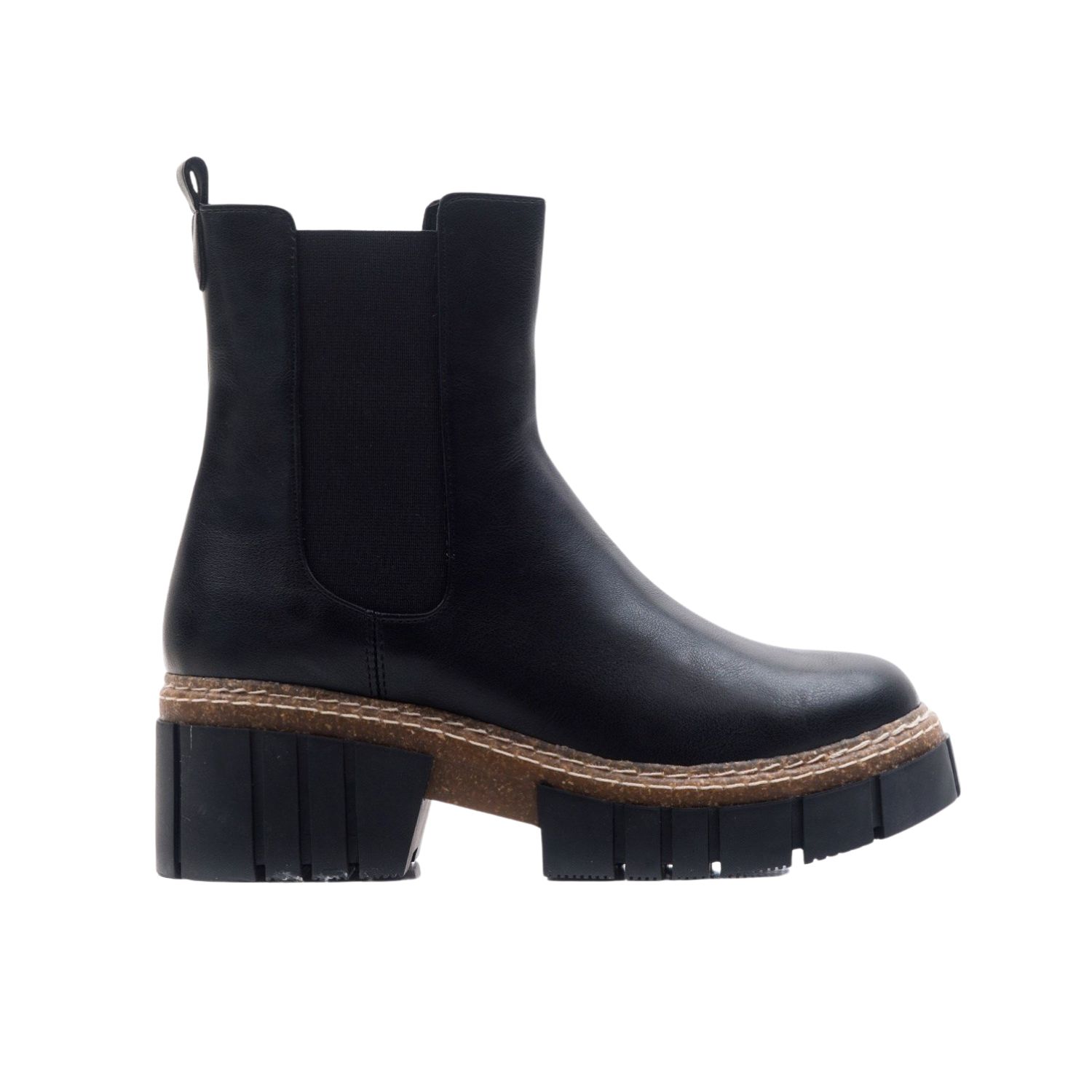 Prologue Shoes Women's Luz Black Cilt Block Heel Boot