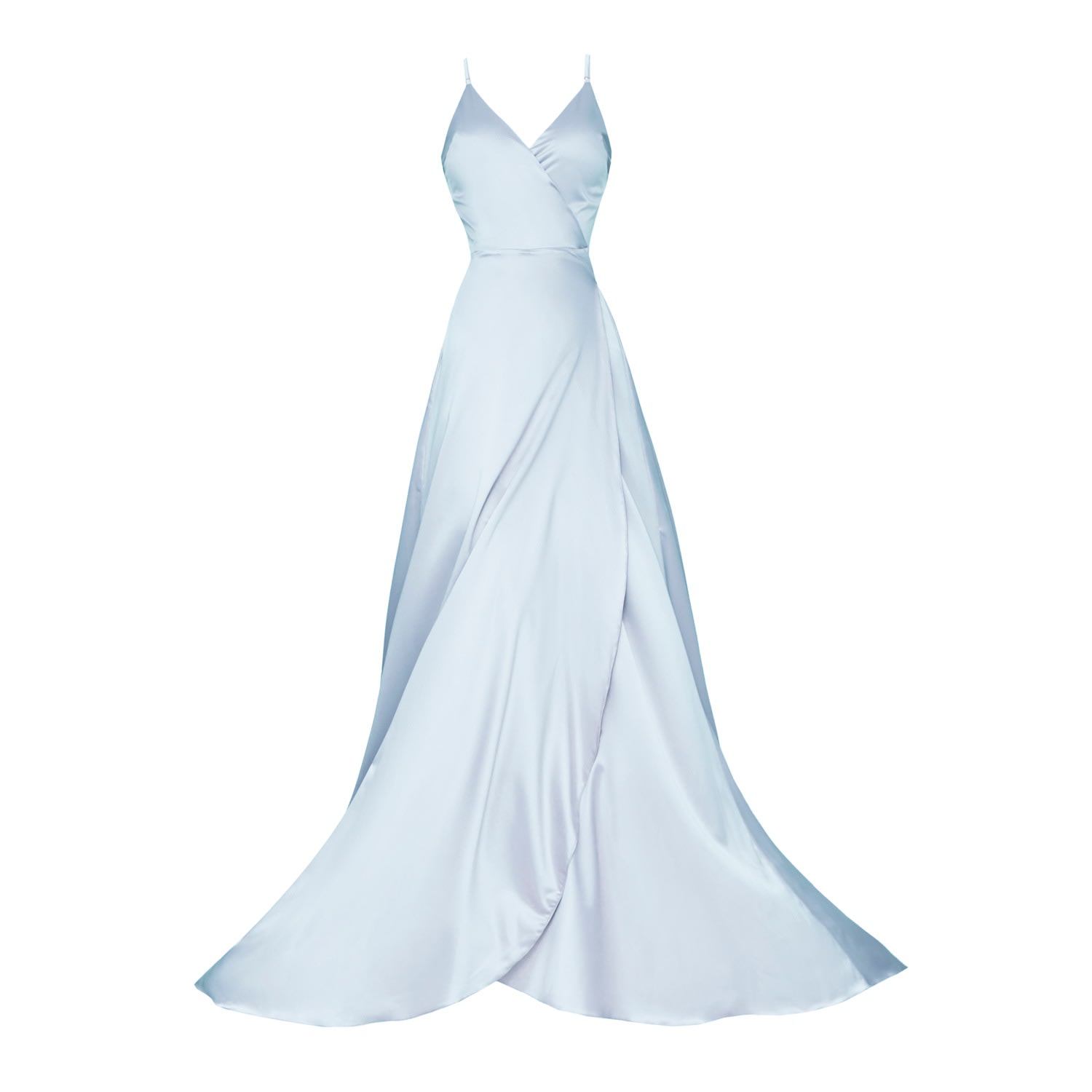 La Musa Sky Blue Dress In Blue
