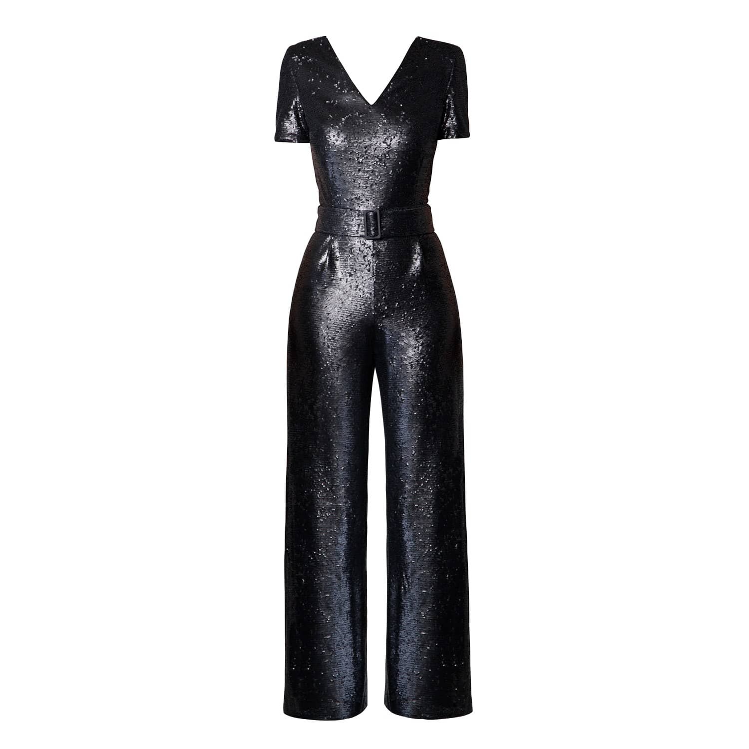 sequin 70's jumpsuit