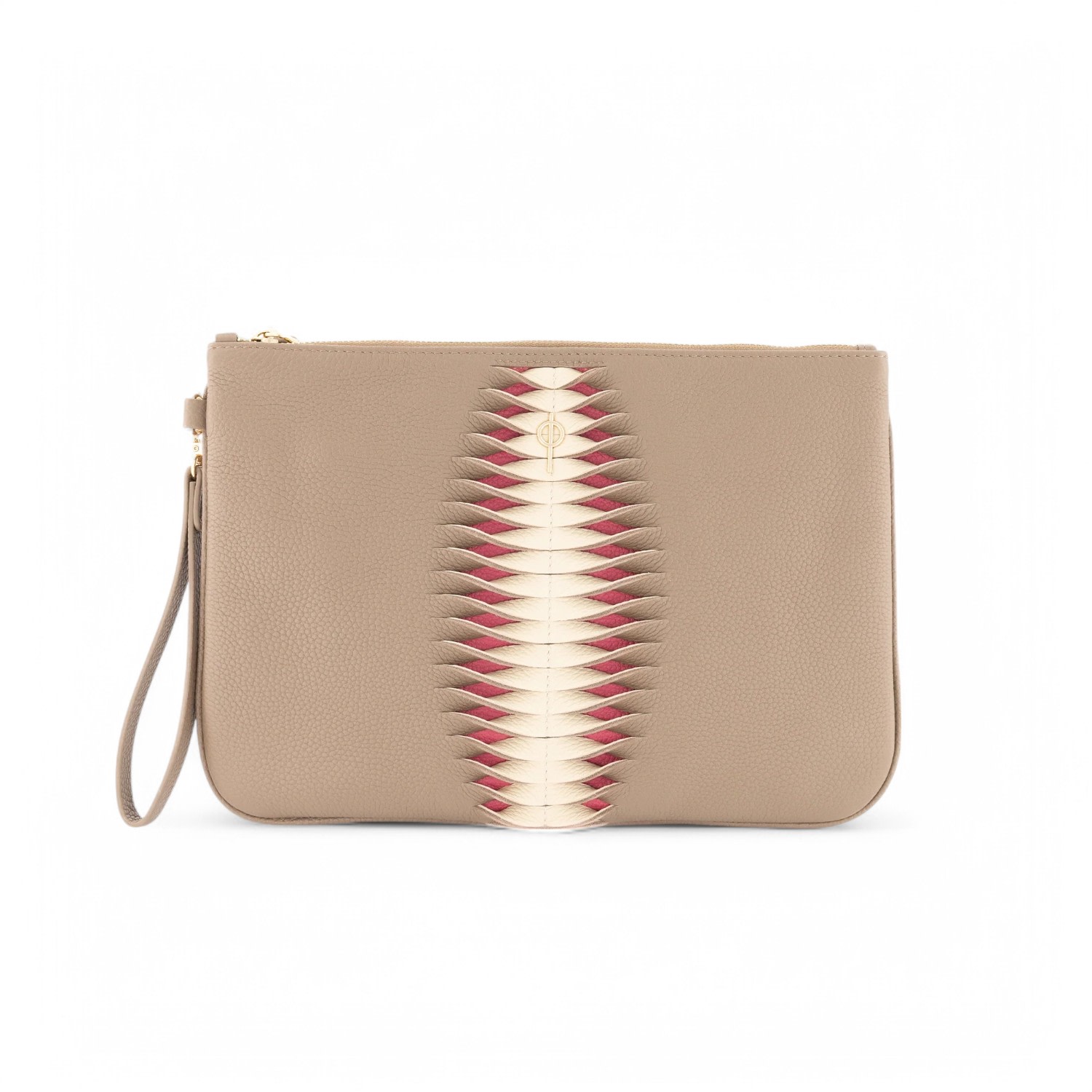 Otrera Women's Brown Clutch Hera Rock