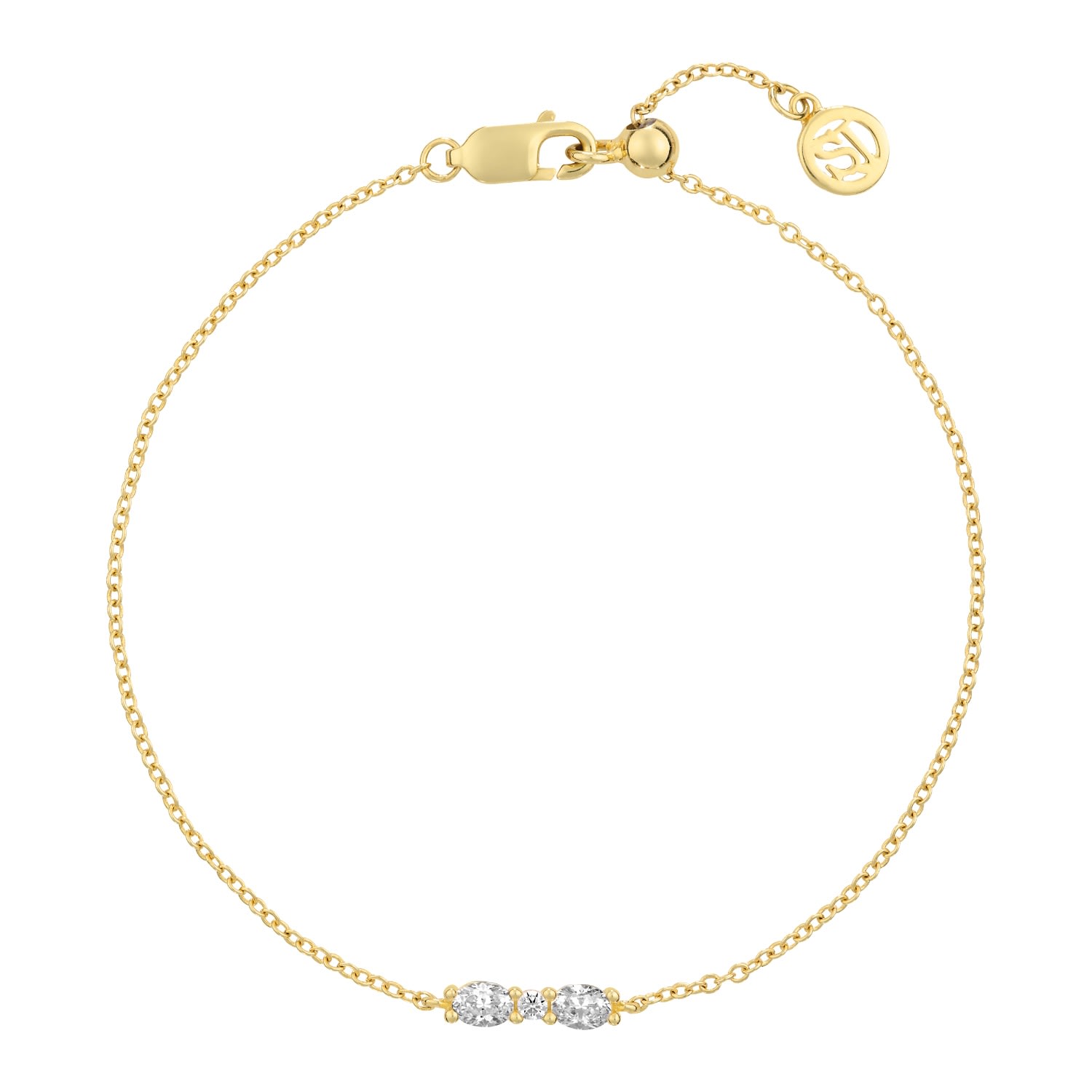 Sif Jakobs Jewellery Women's Bracelet Ellera Ovale Gold In Gold