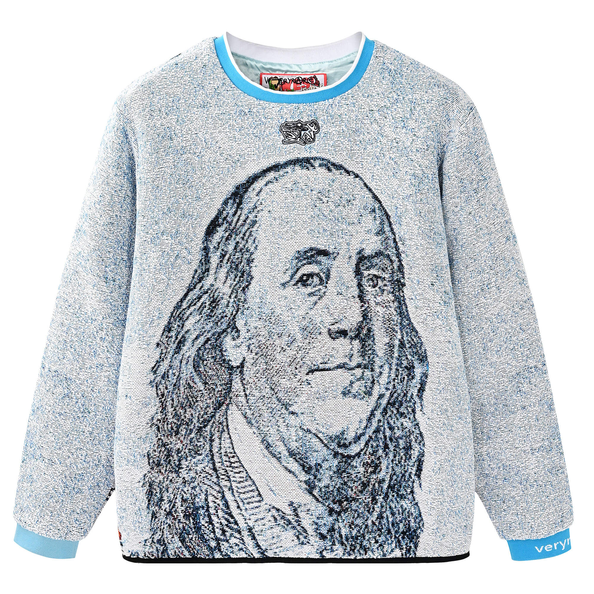 Veryrare Men's Blue Whole Lotta Benjamins In Blue