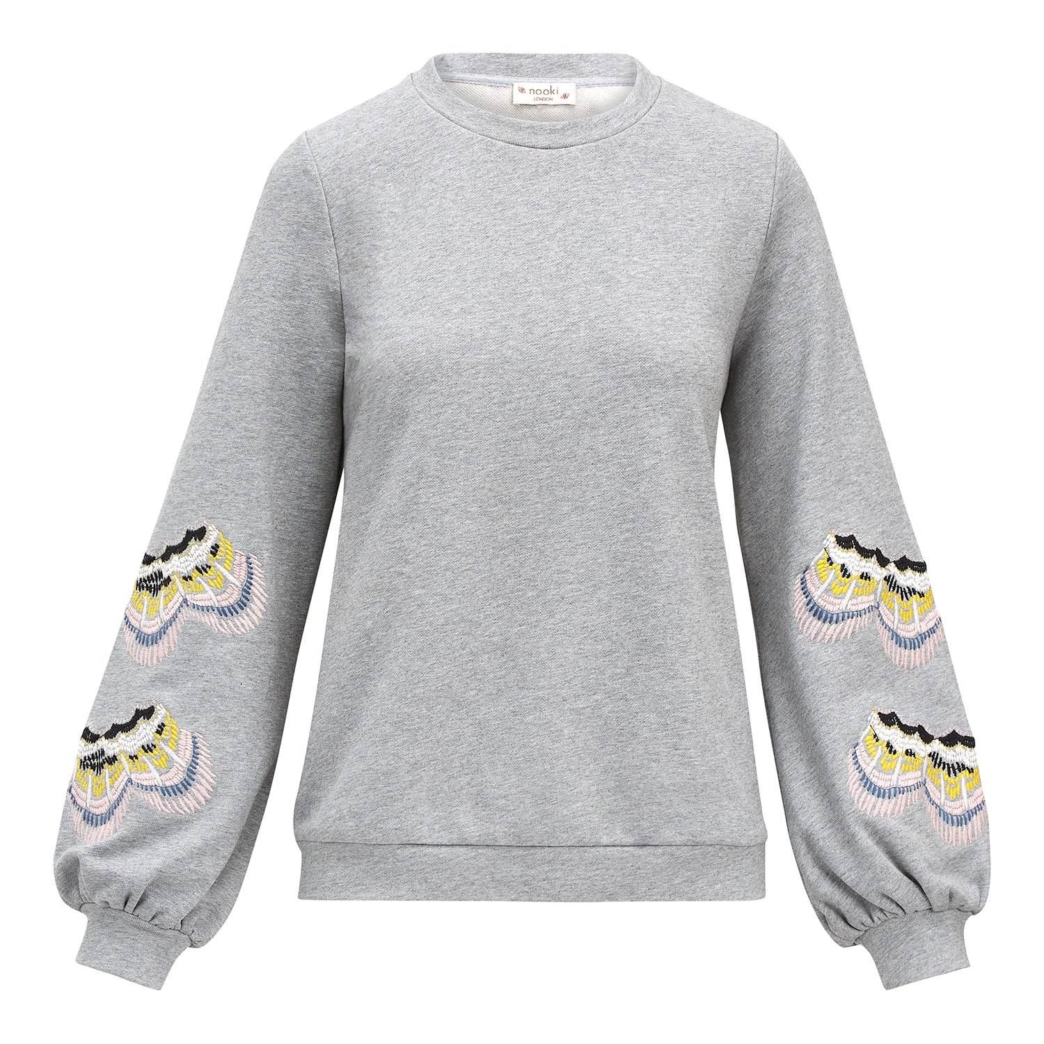 Women’s Bartley Sweater - Grey Medium Nooki Design